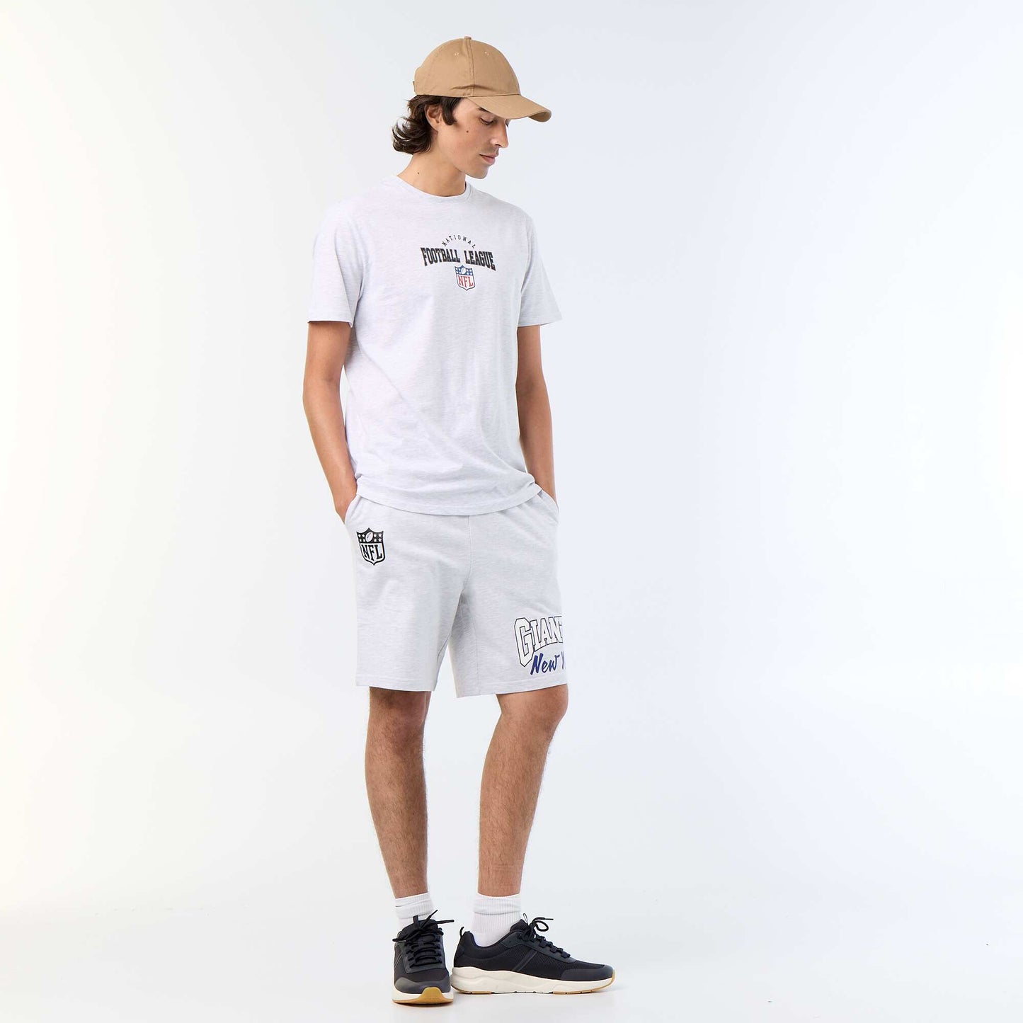 NFL Short-Sleeved T-Shirt GREY