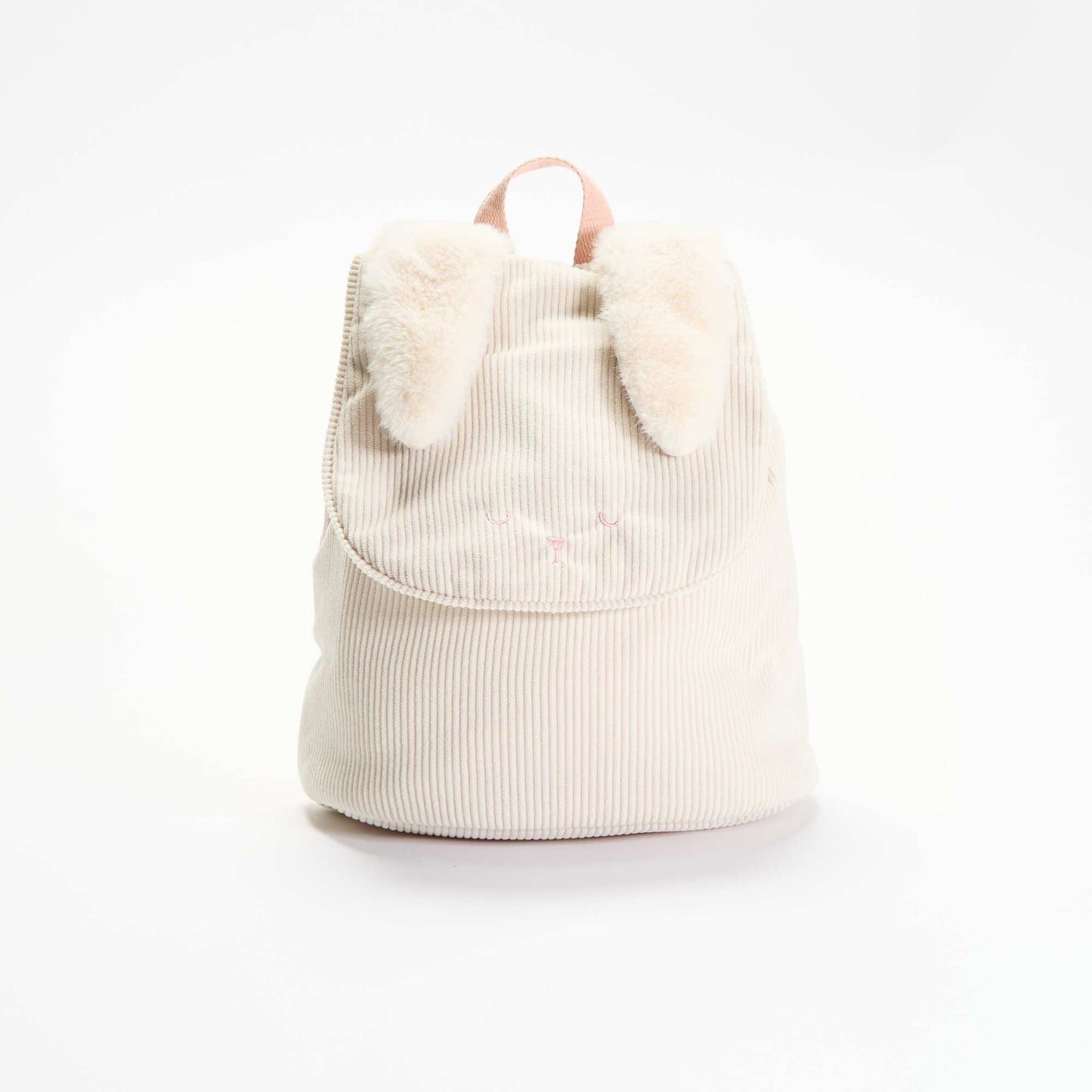 Animal-Look Backpack with Ears BEIGE