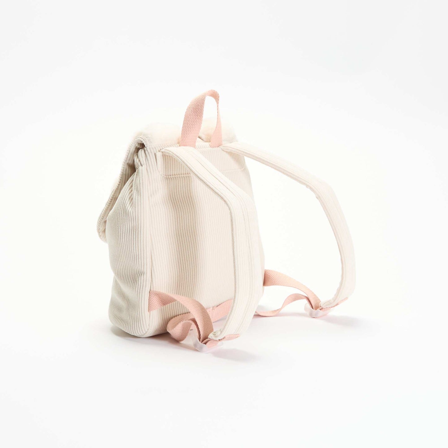Animal-Look Backpack with Ears BEIGE