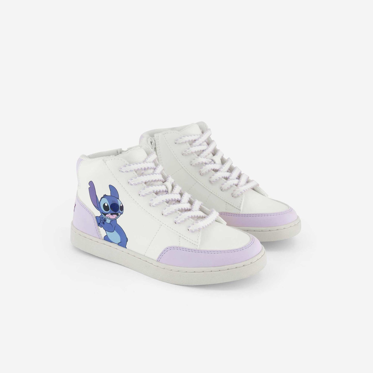 High-top 'Disney' 'Stitch' Sneakers PURPLE