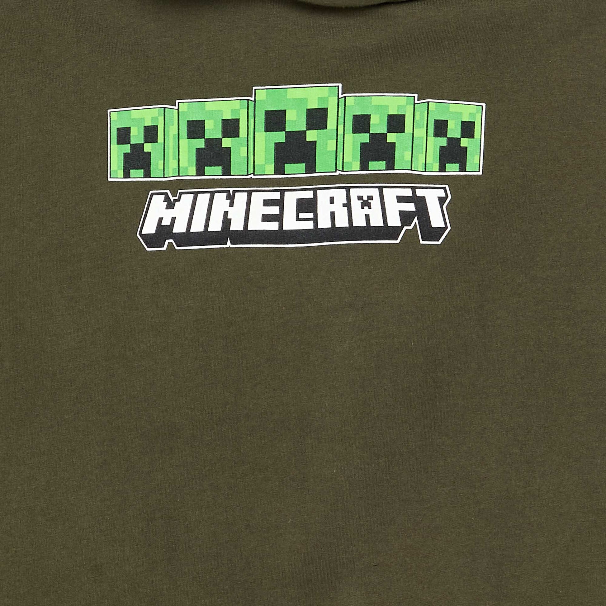 Plain \'Minecraft\' Sweatshirt GREEN
