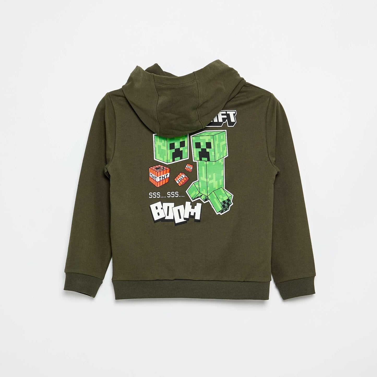 Plain \'Minecraft\' Sweatshirt GREEN