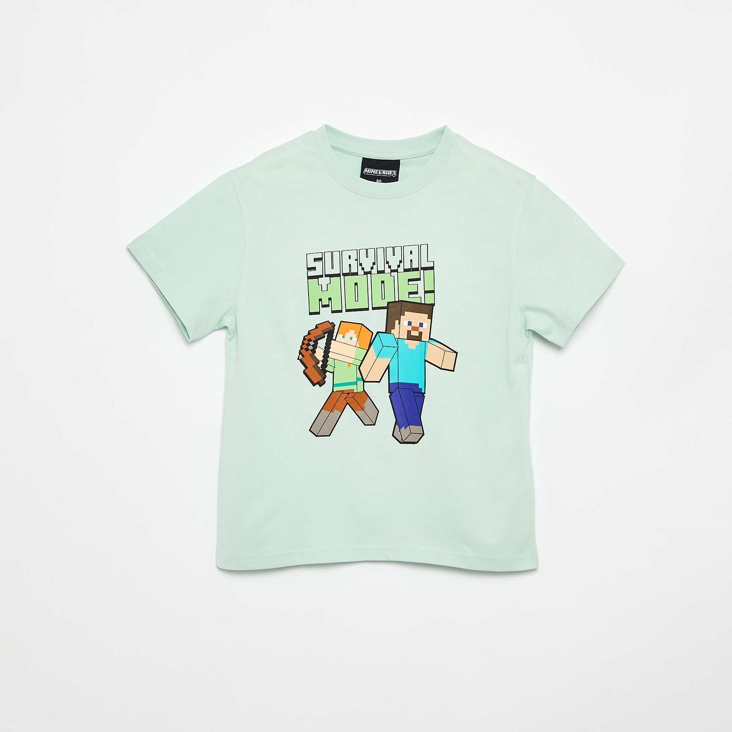'Minecraft' Short-Sleeved T-shirt BLUE