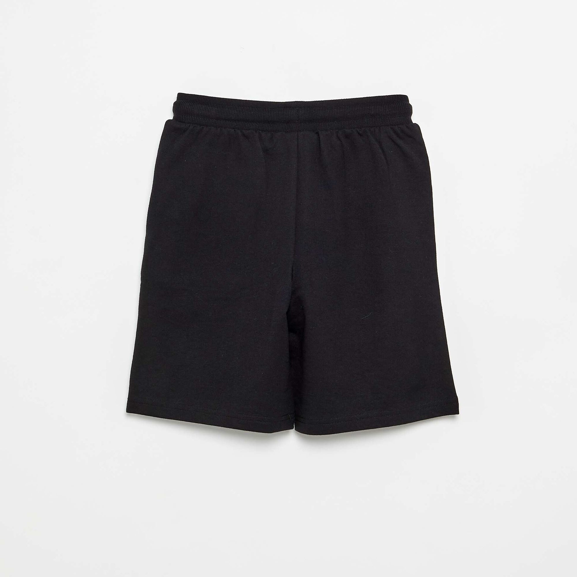 'Minecraft' unbrushed fleece shorts BLACK