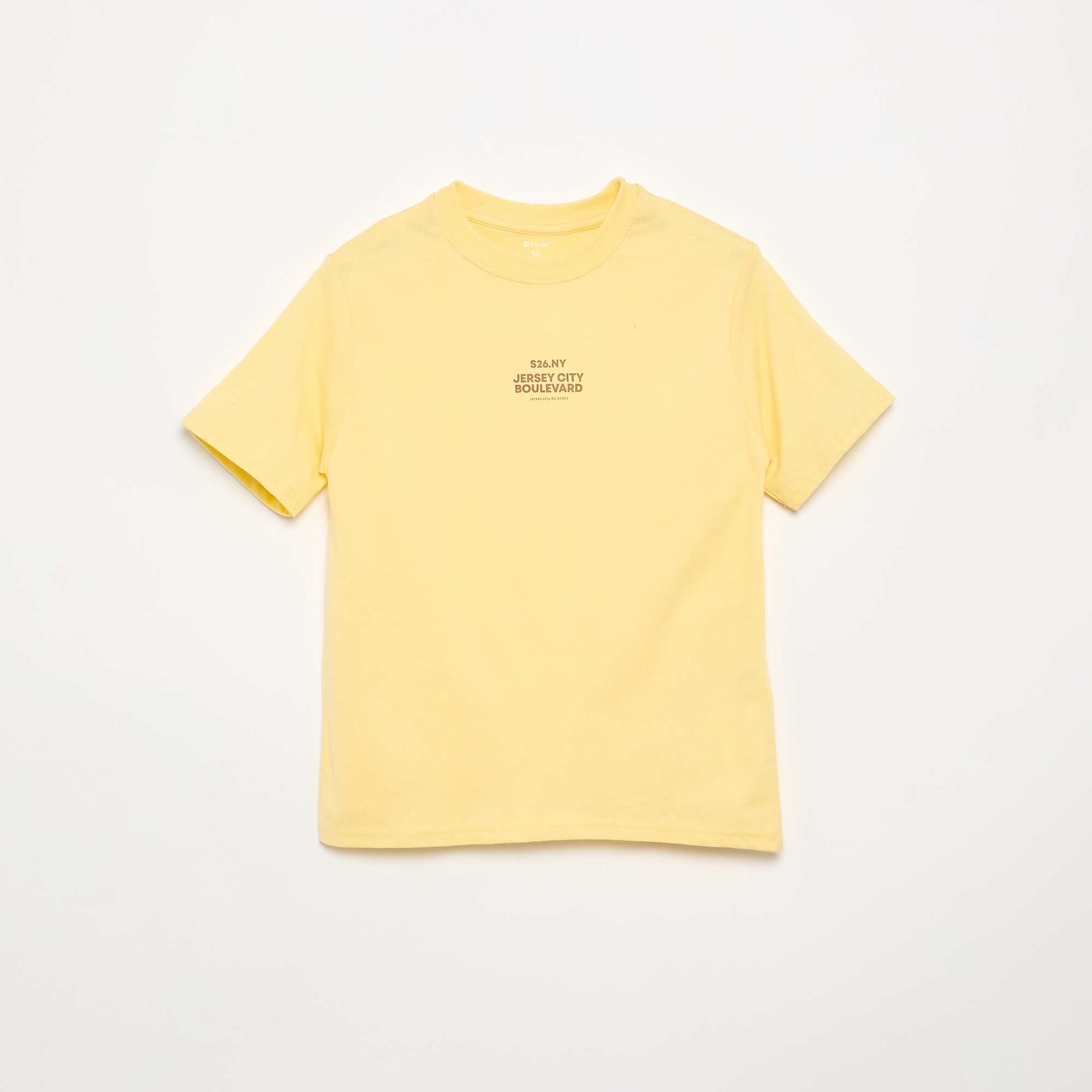 2-Pack Printed Short-Sleeved T-shirts YELLOW