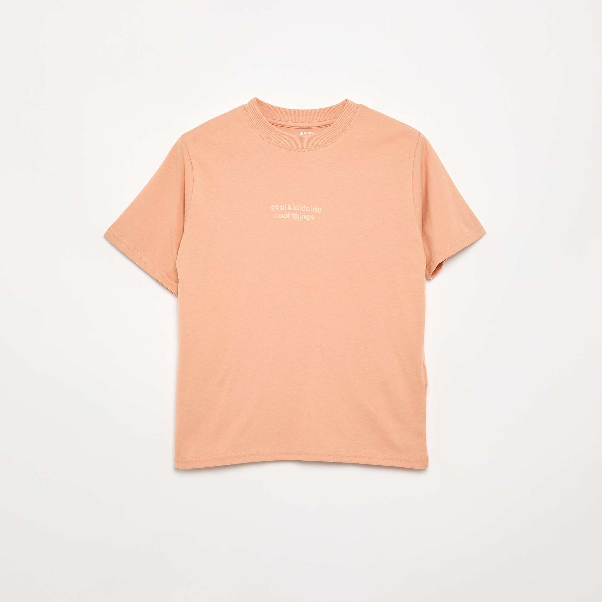 2-Pack Printed Short-Sleeved T-shirts BEIGE