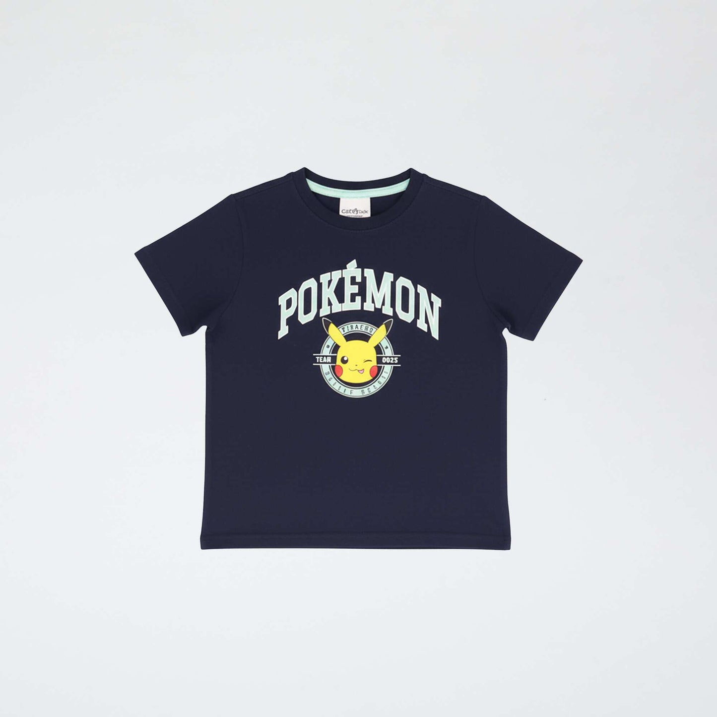 Short-sleeved 'Pokémon' print T-shirt BLUE