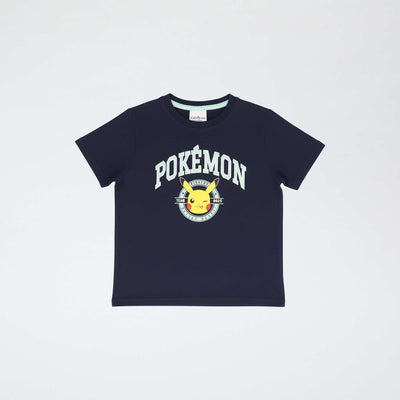 Short-sleeved 'Pokémon' print T-shirt BLUE