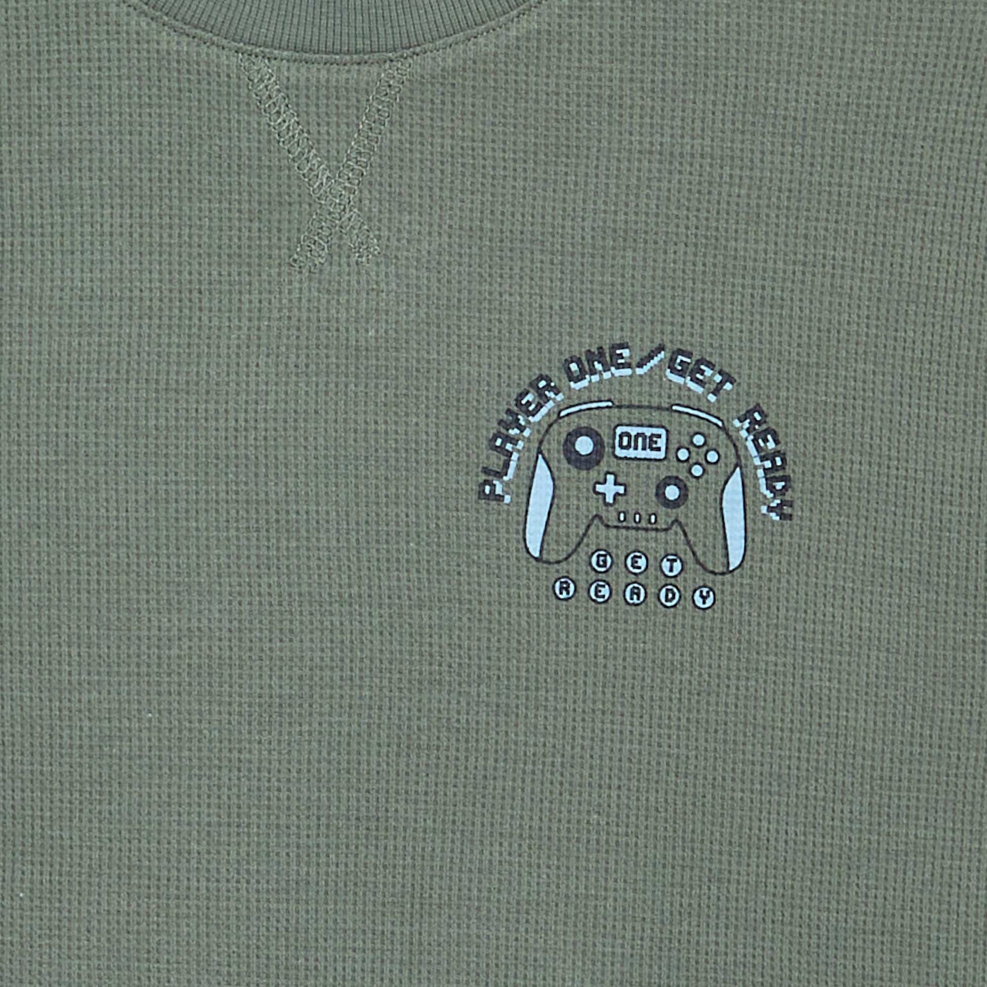 2-piece cotton short pyjamas GREEN