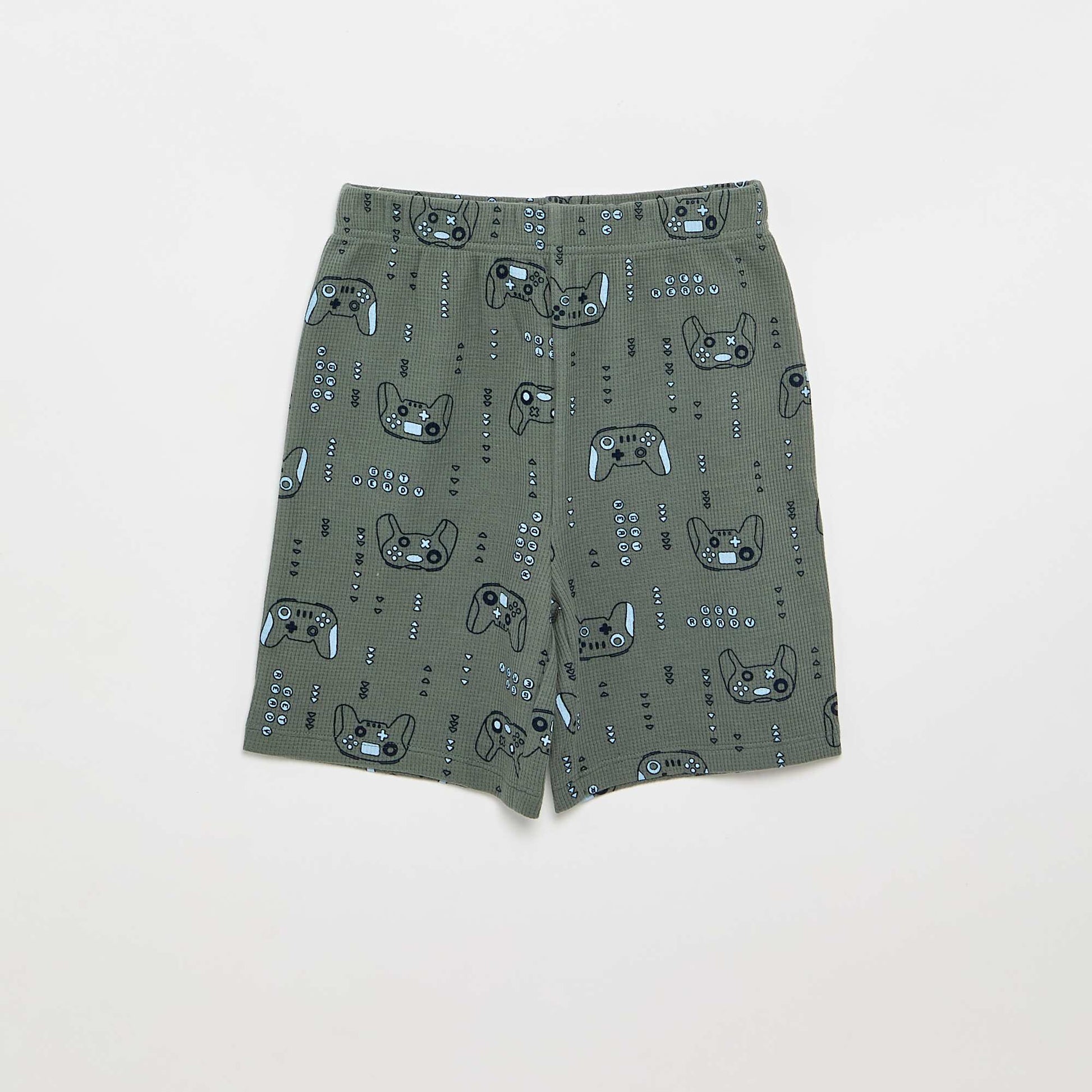 2-piece cotton short pyjamas GREEN