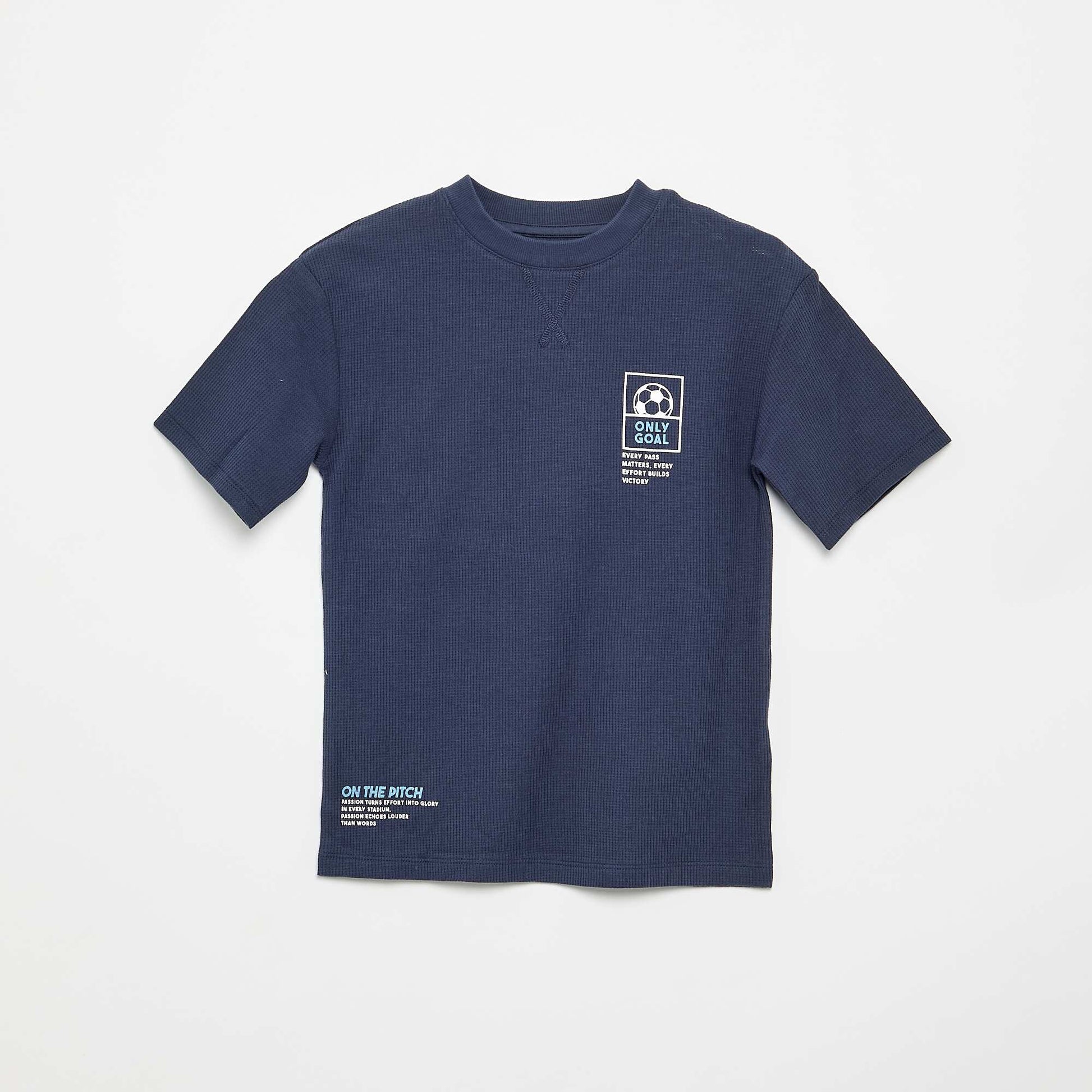 2-piece cotton short pyjamas BLUE