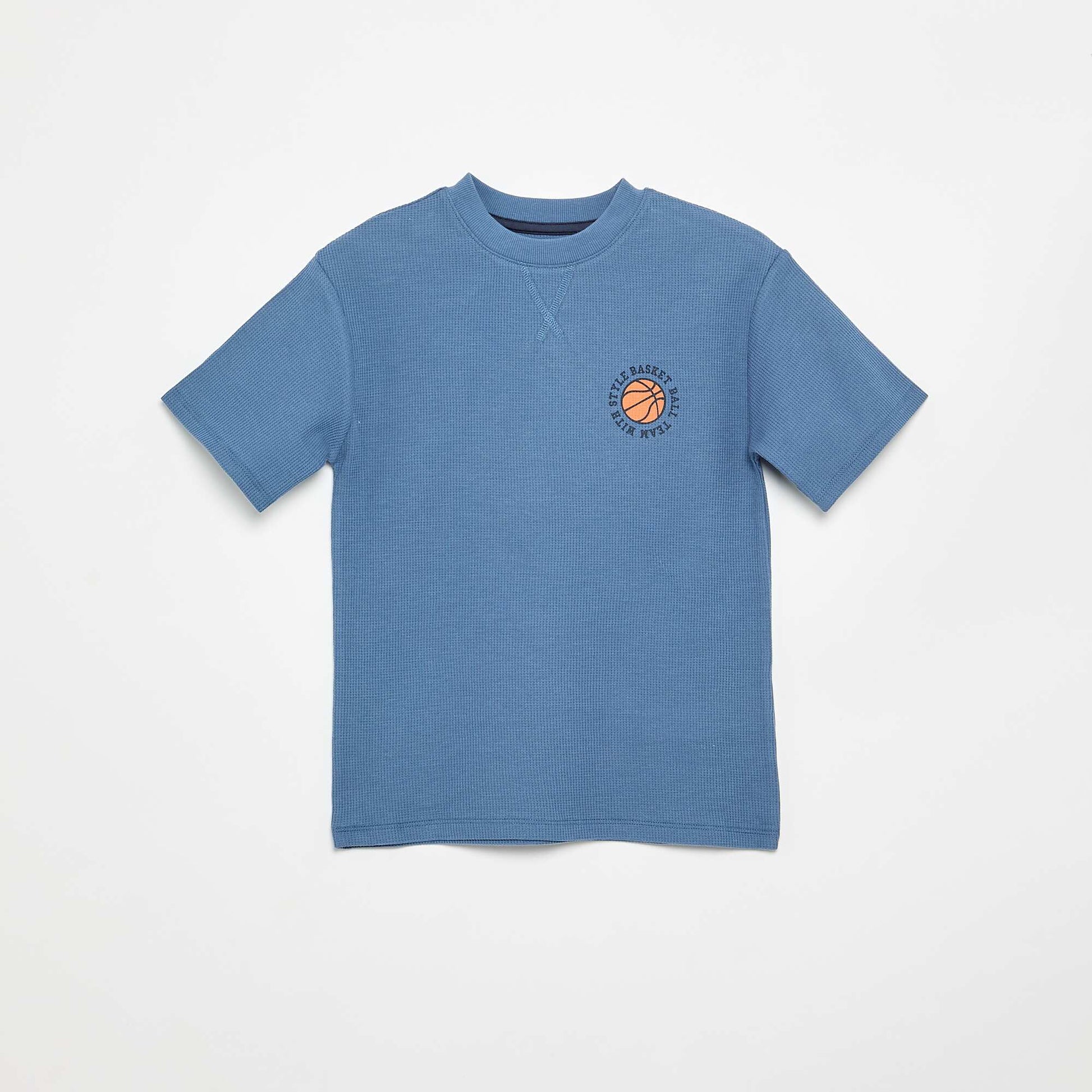 2-piece cotton short pyjamas BLUE