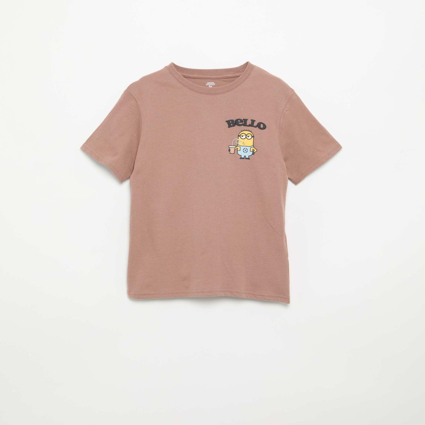 Short-sleeved 'Minions' T-shirt BROWN