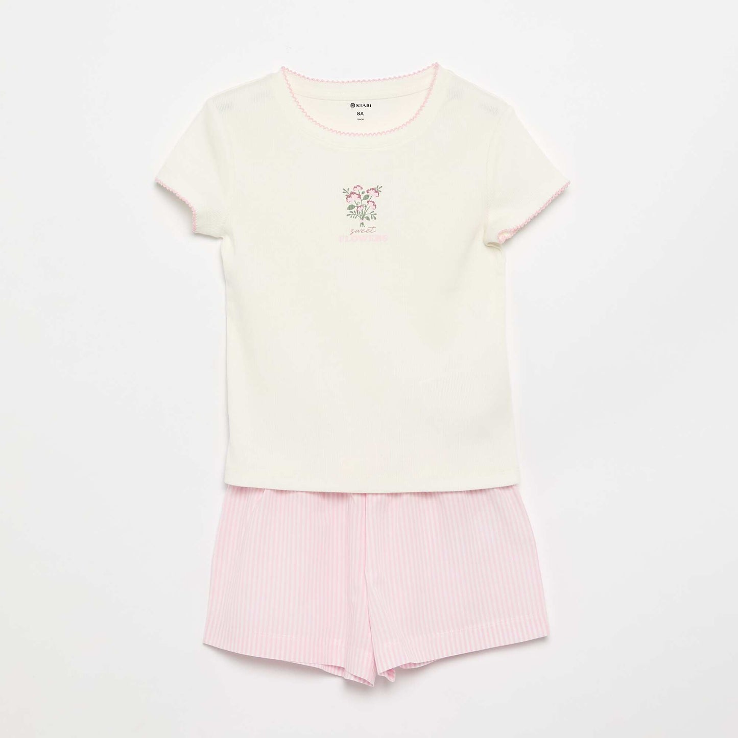 2-piece cotton pyjamas PINK