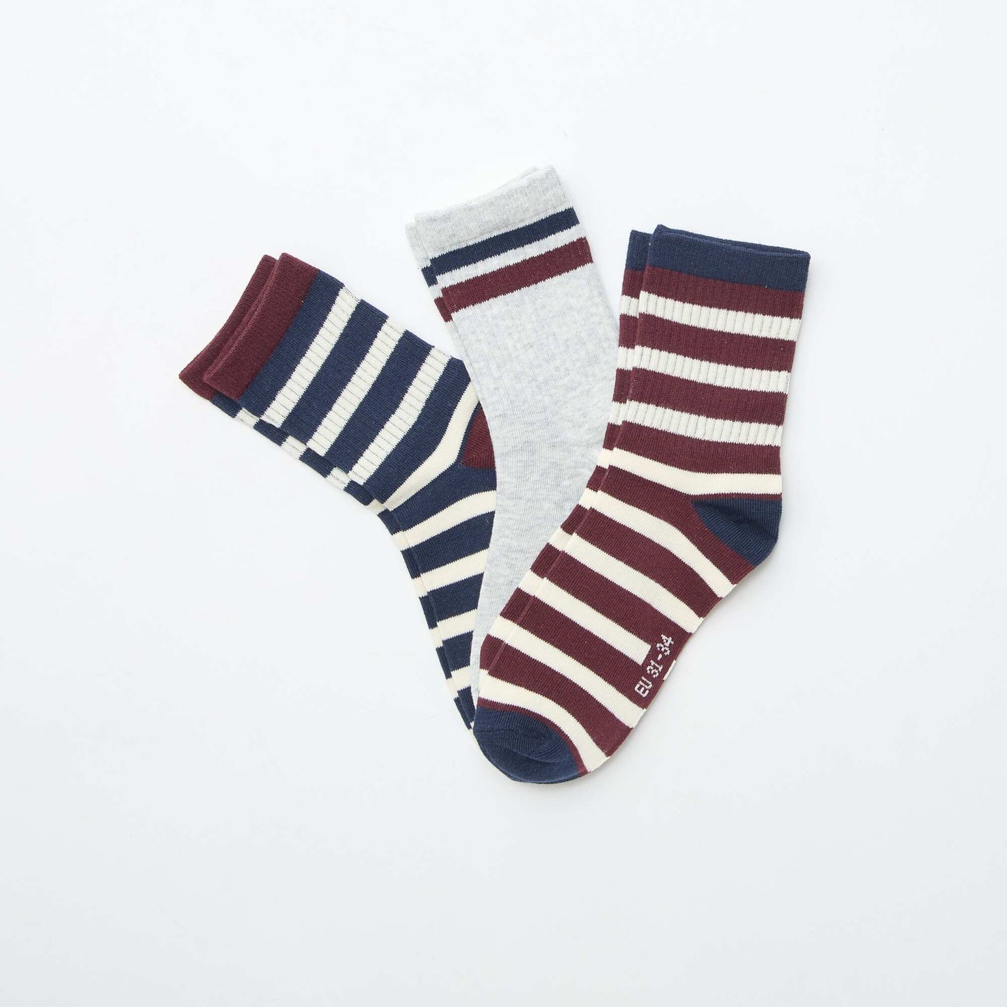 Pack of 3 socks BLUE