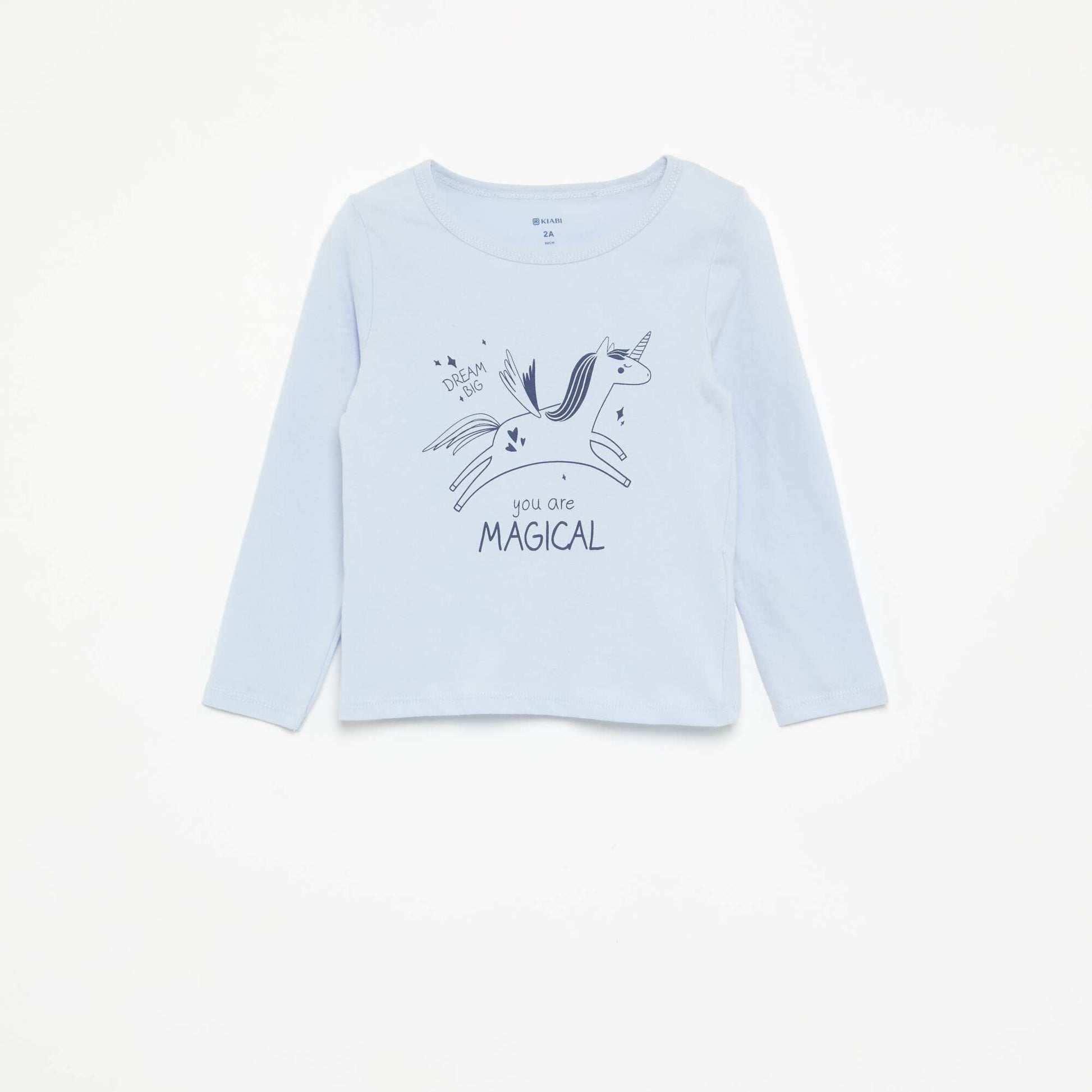 2-piece jersey pyjamas BLUE