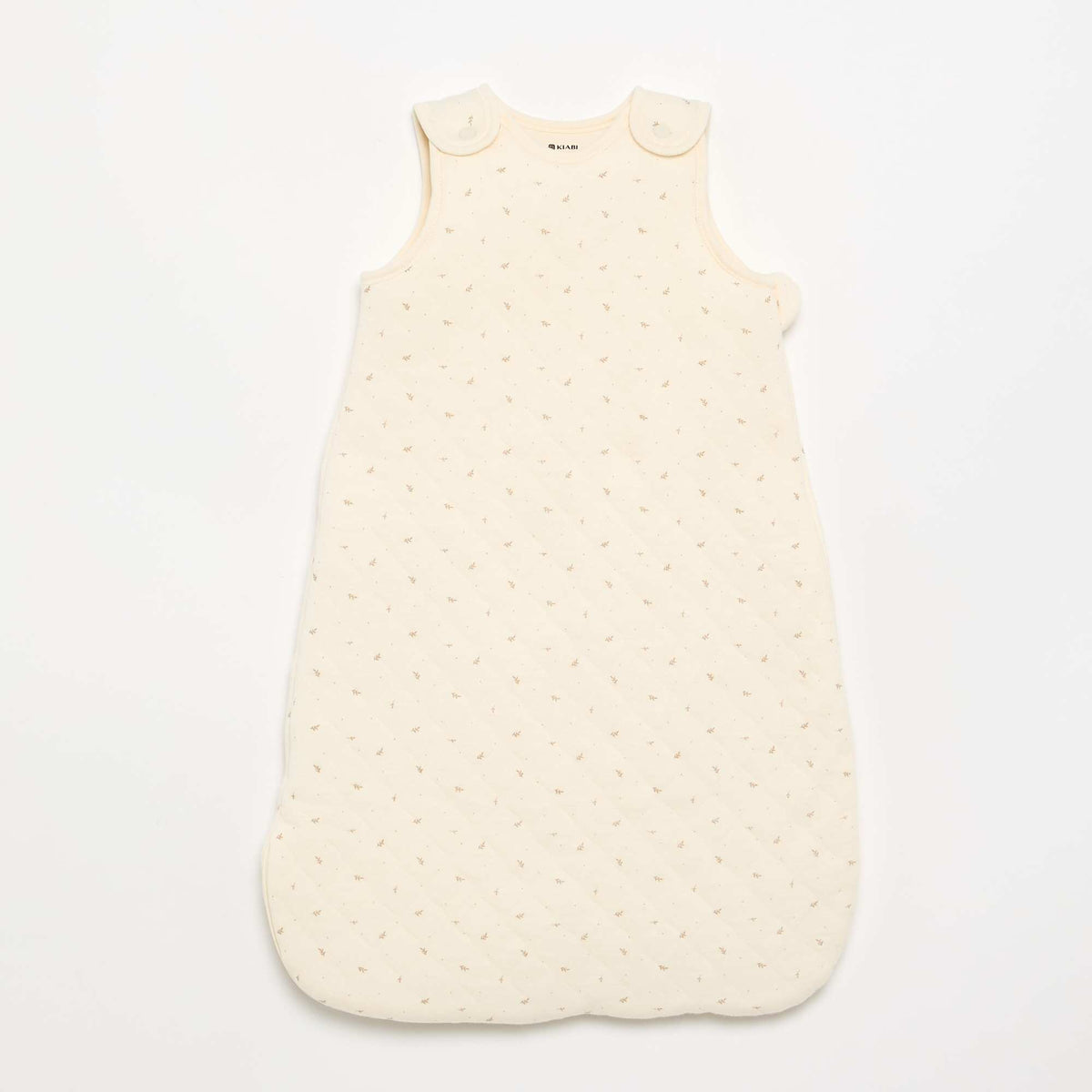 Quilted Sleeveless Sleep Sack WHITE
