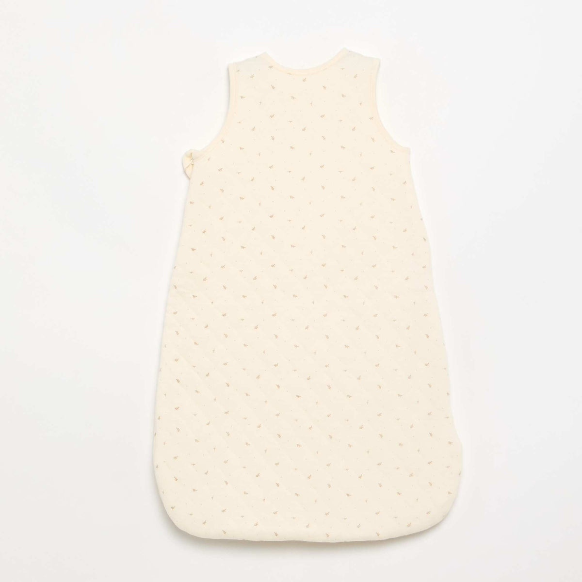 Quilted Sleeveless Sleep Sack WHITE