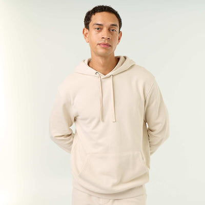 Plain Hooded Sweatshirt GREY