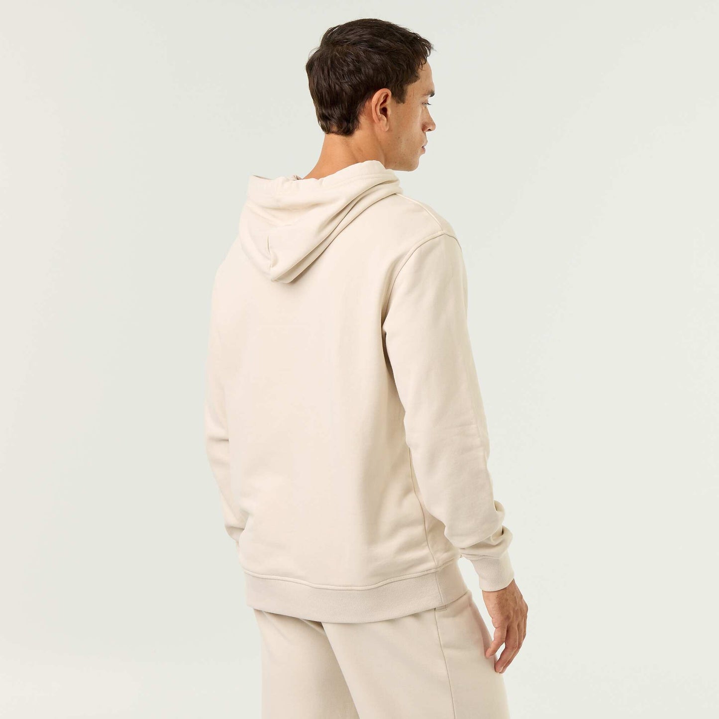 Plain Hooded Sweatshirt GREY