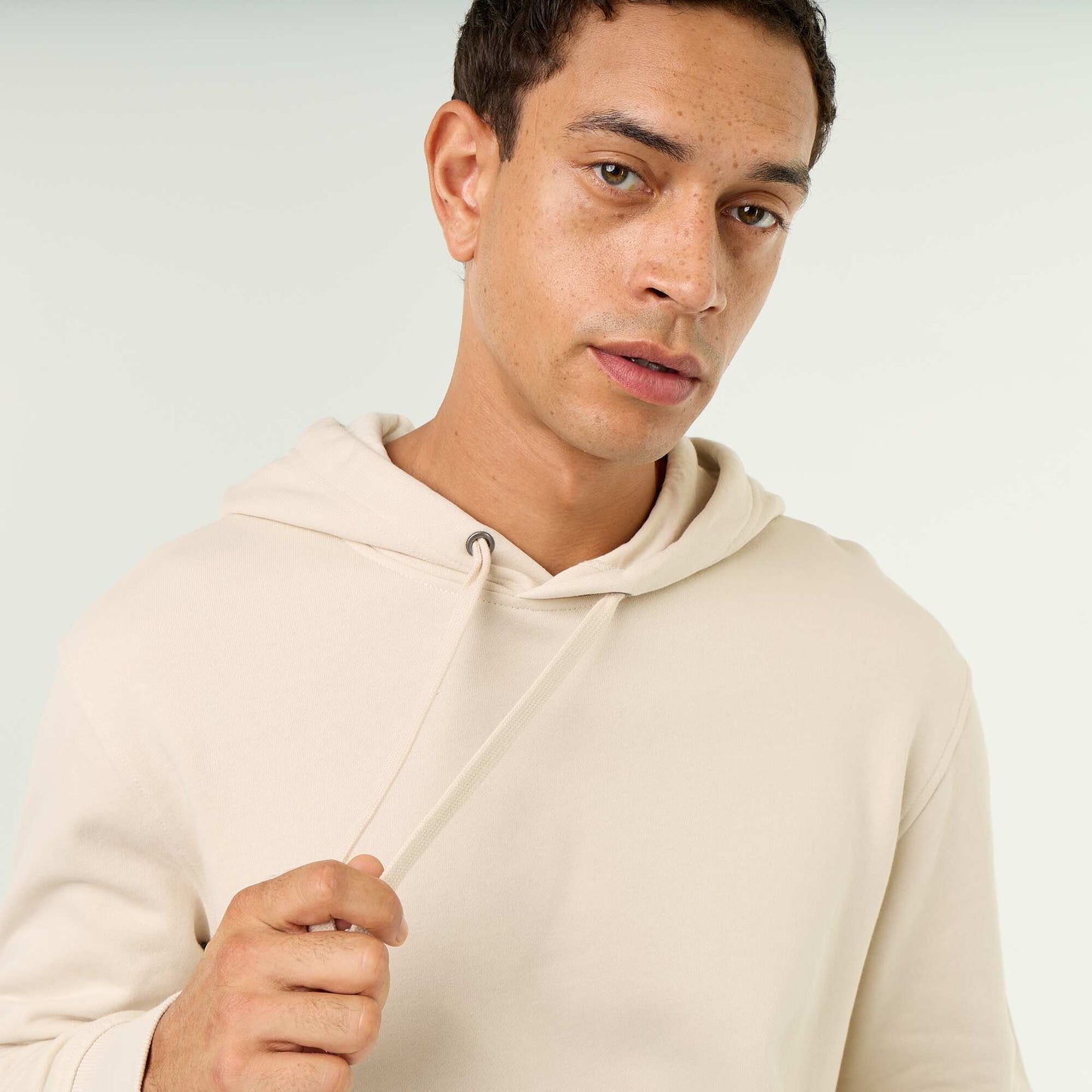 Plain Hooded Sweatshirt GREY
