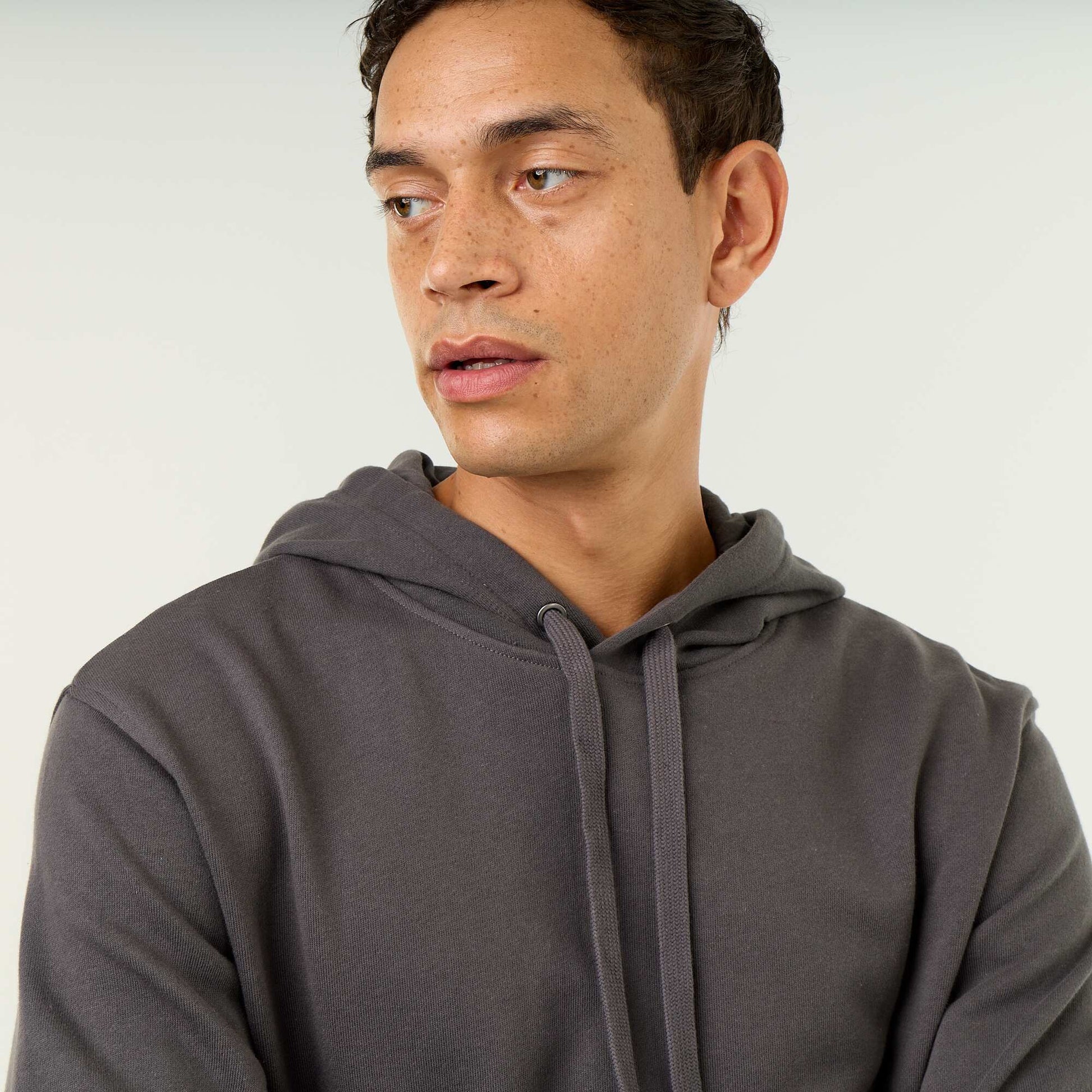 Lightweight Fleece Sweatshirt GREY