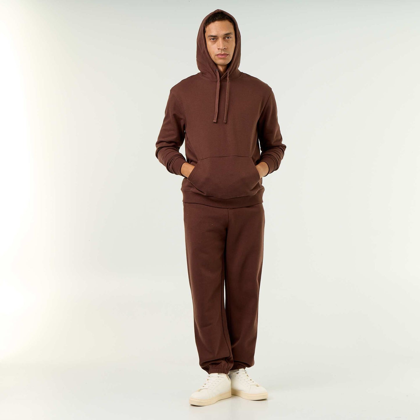 Lightweight Fleece Sweatshirt BROWN