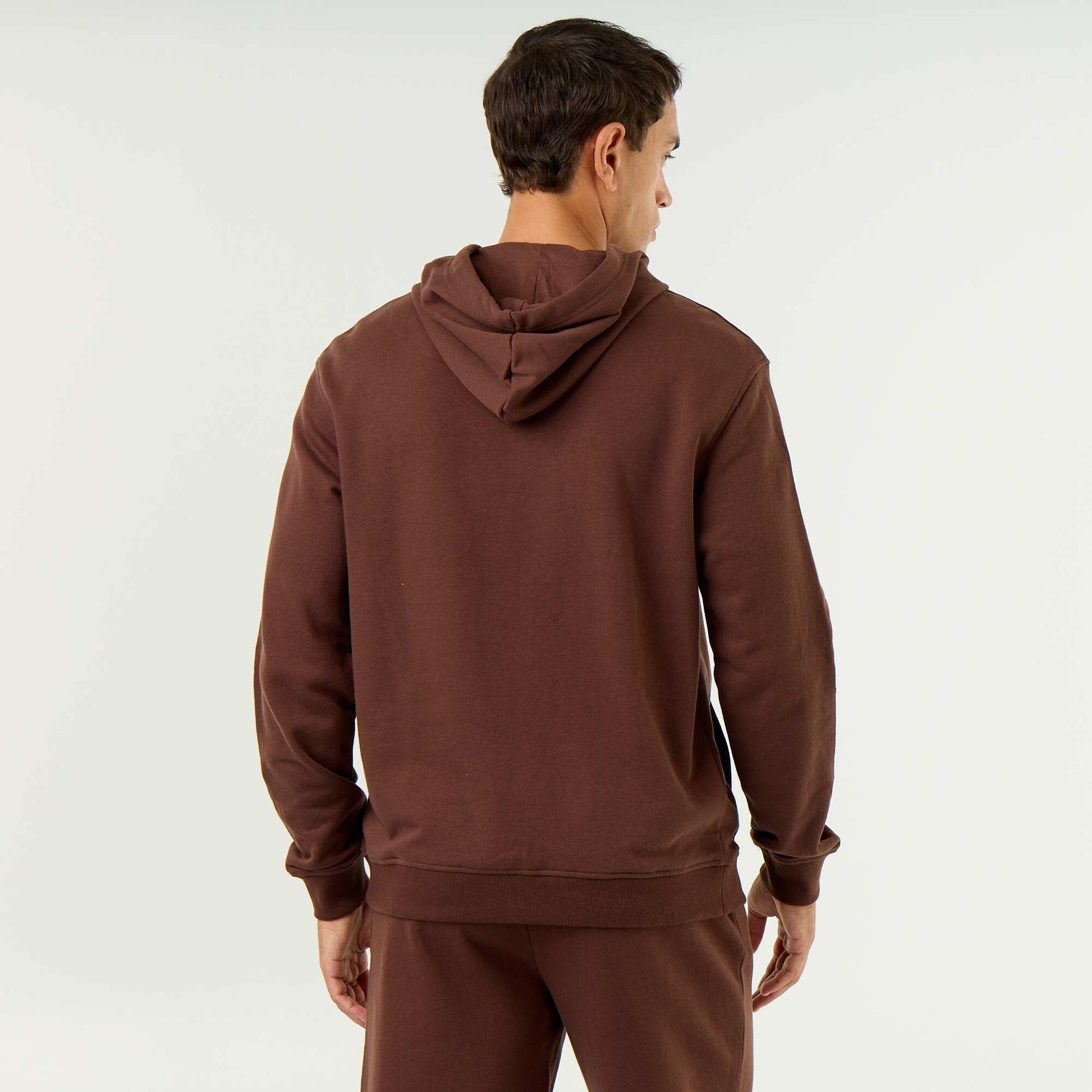 Lightweight Fleece Sweatshirt BROWN