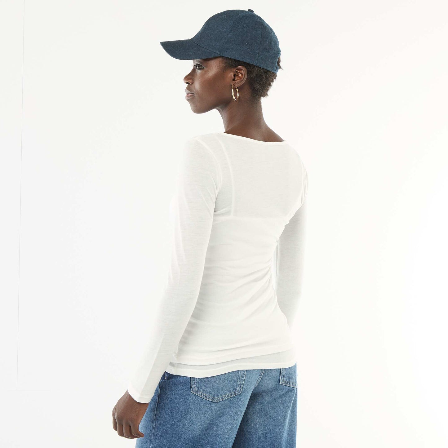 2-in-1 Tank Top T-Shirt WHITE