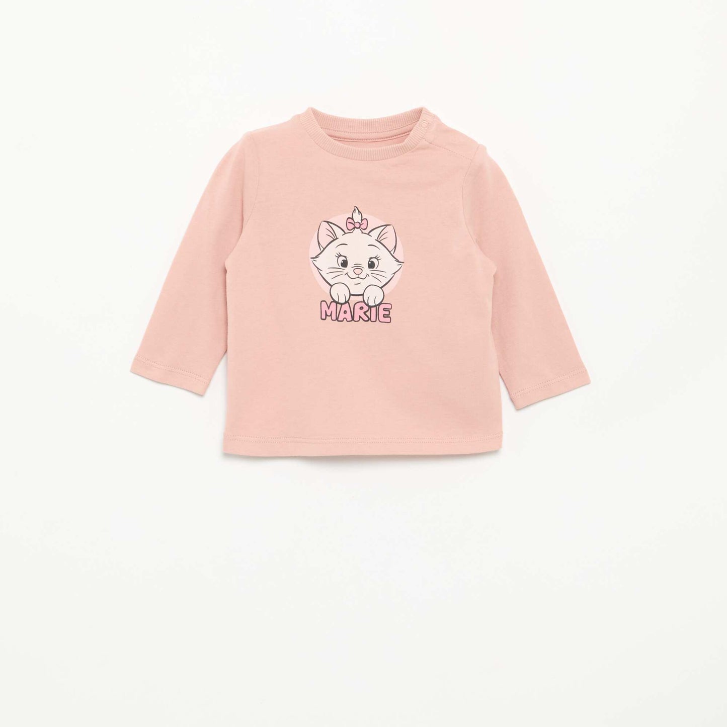 'Disney' 3-piece set - hooded sweatshirt + T-shirt + leggings PINK