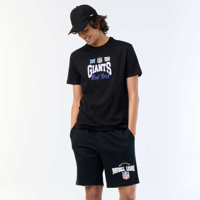 NFL T-shirt + Shorts Pajama Set - 2-Piece BLACK