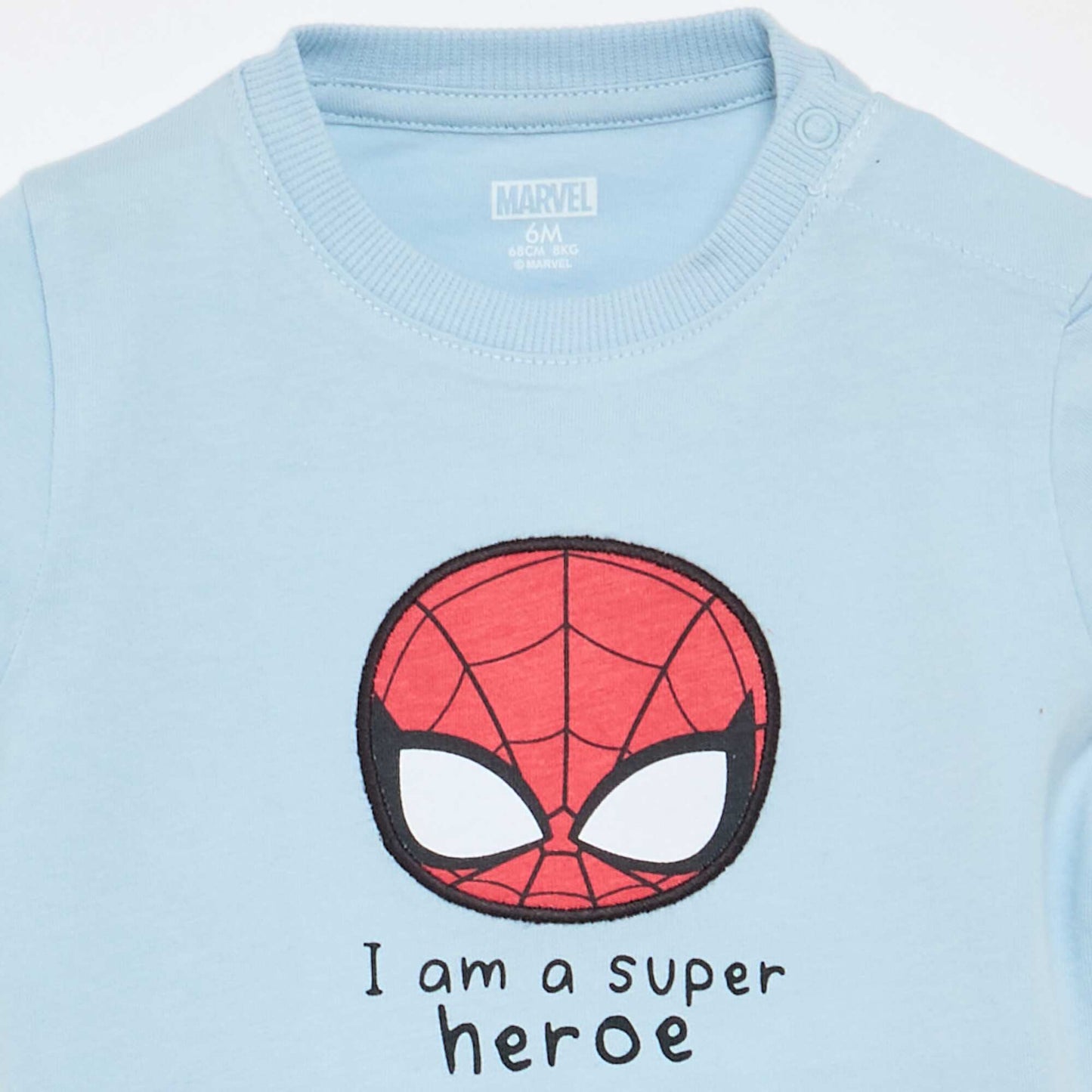 'Marvel' Short-Sleeved T-Shirt BLUE