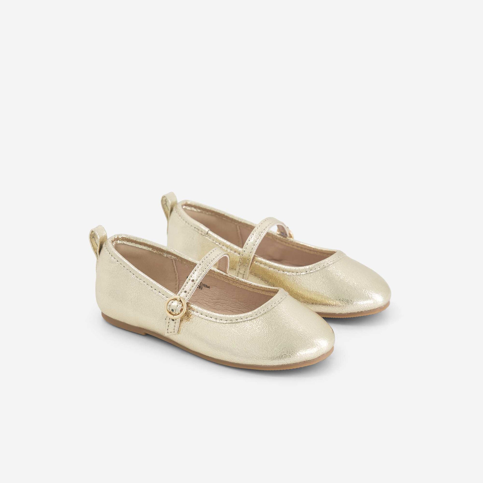 Sparkly Ballet Flats YELLOW