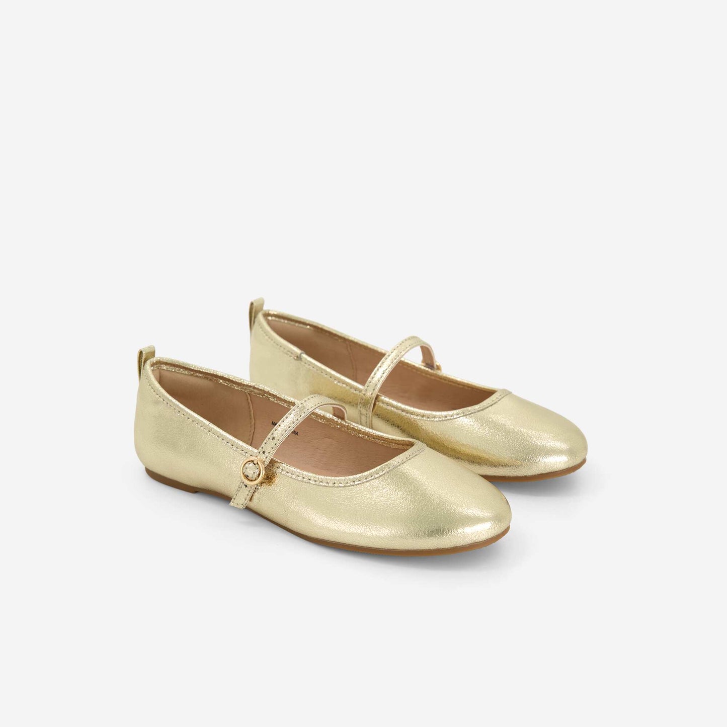 Sparkly ballet flats YELLOW