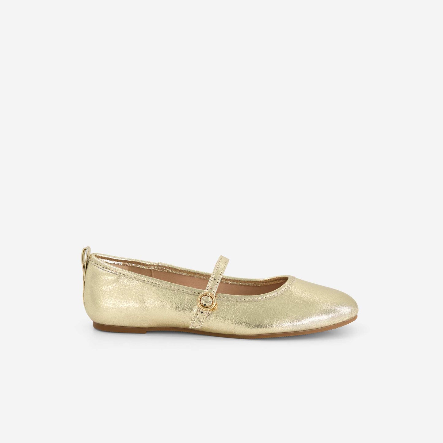 Sparkly ballet flats YELLOW