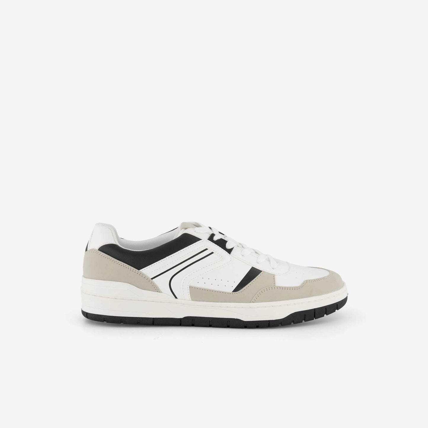 Lace-up low-top sneakers WHITE