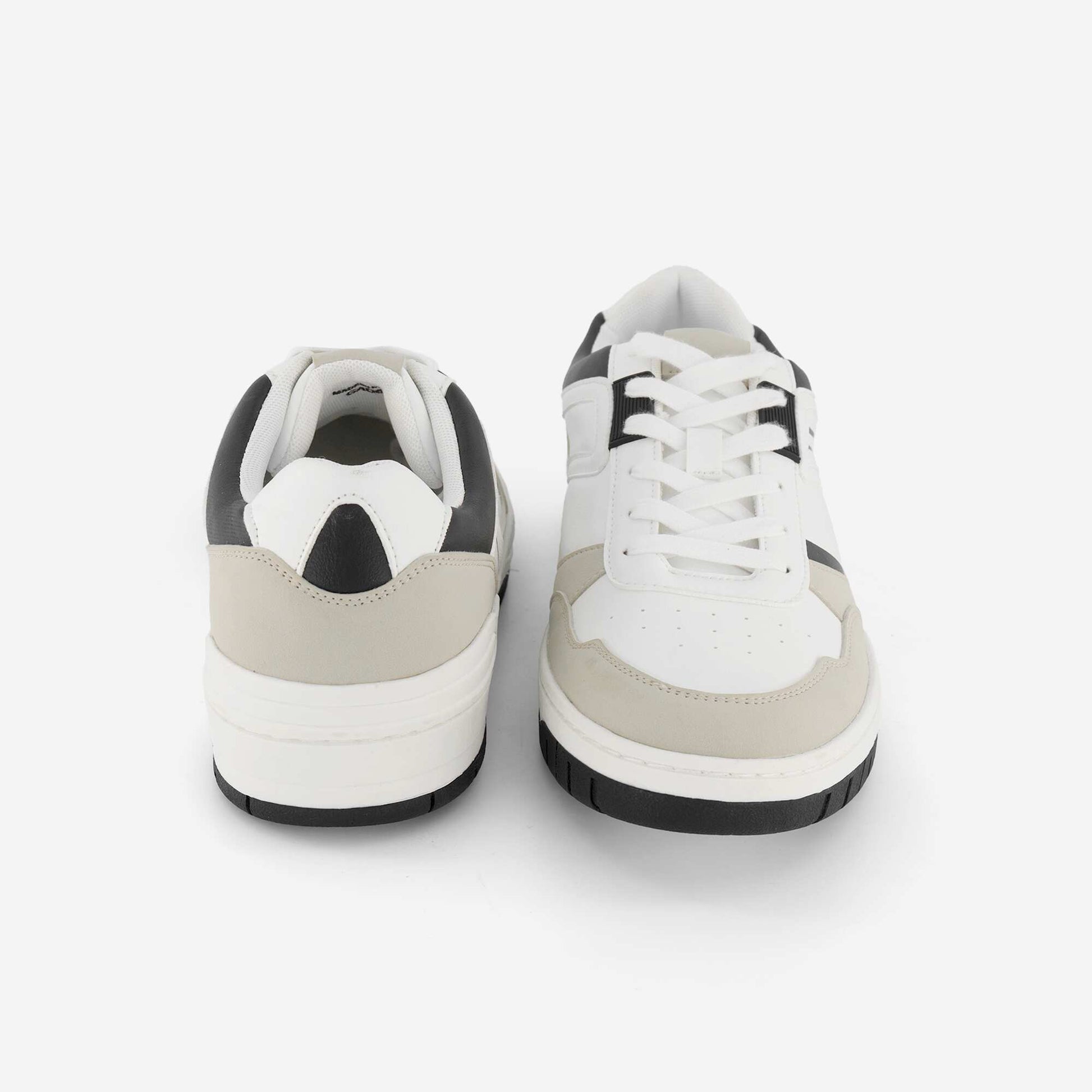 Lace-up low-top sneakers WHITE
