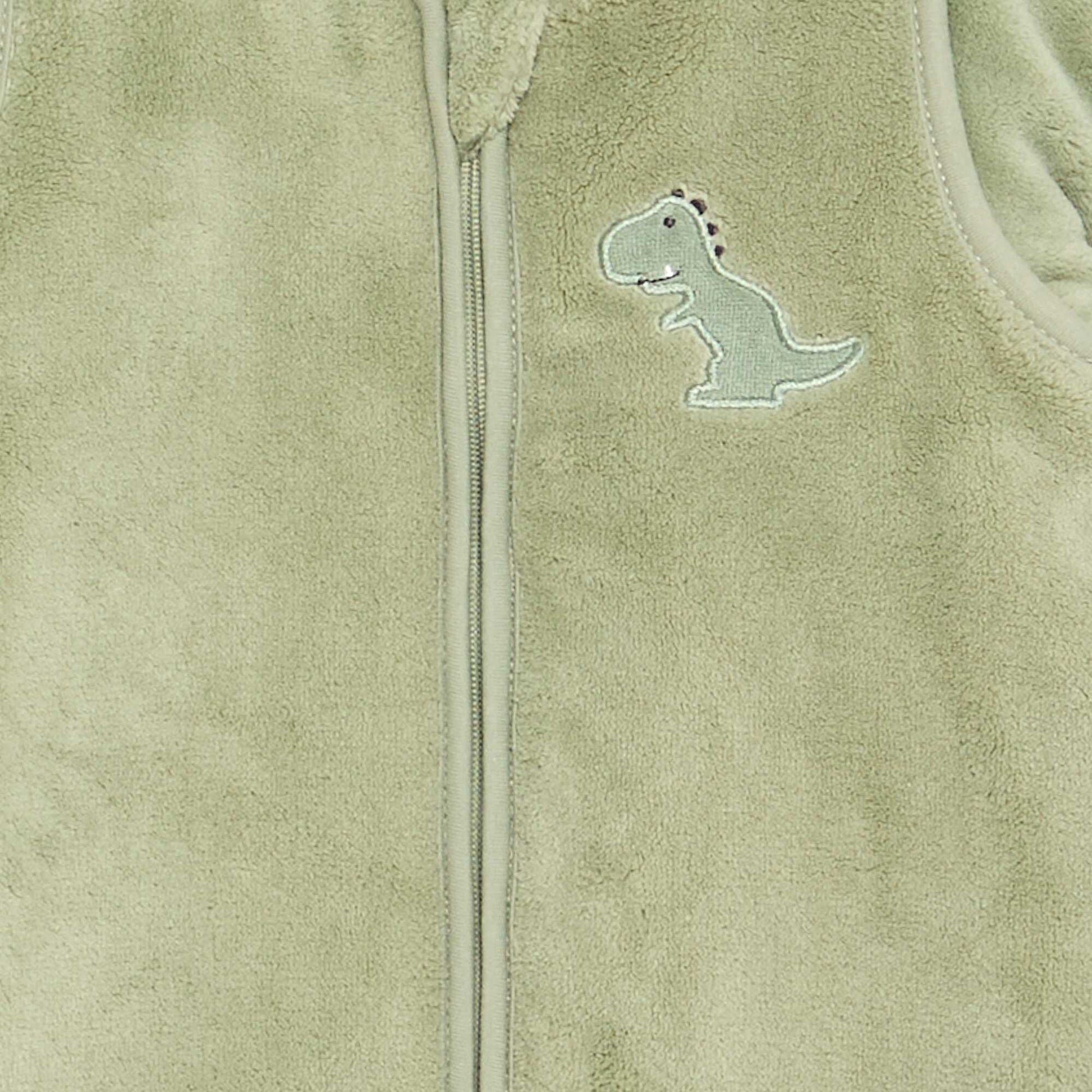 Sleeping bag with removable sleeves GREEN