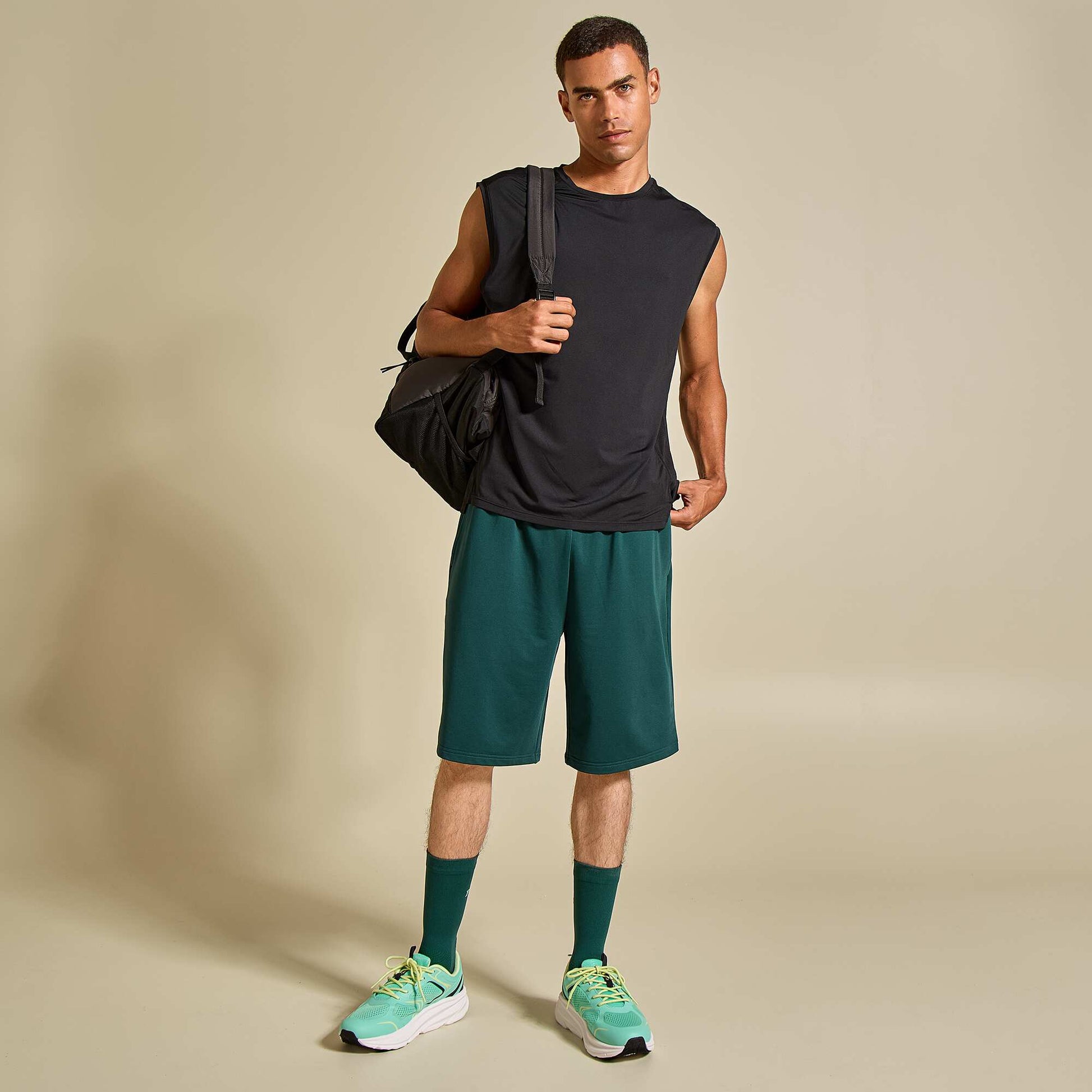 Sports shorts GREEN