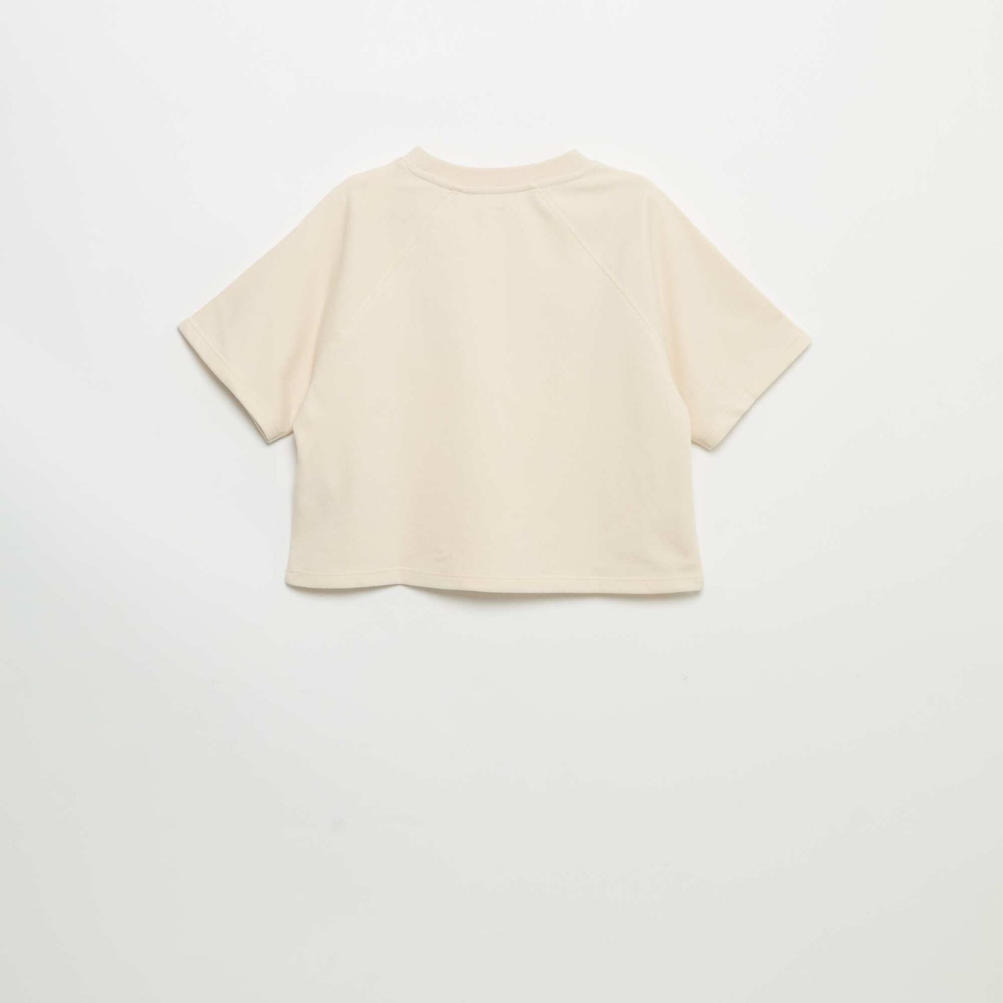 Loose fit short-sleeved T-shirt WHITE