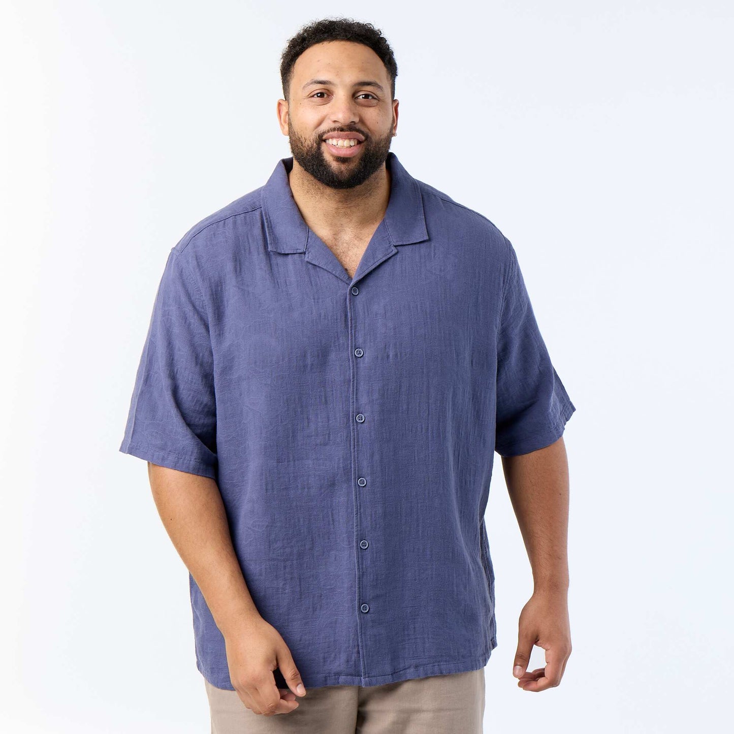 Short-Sleeved Shirt BLUE