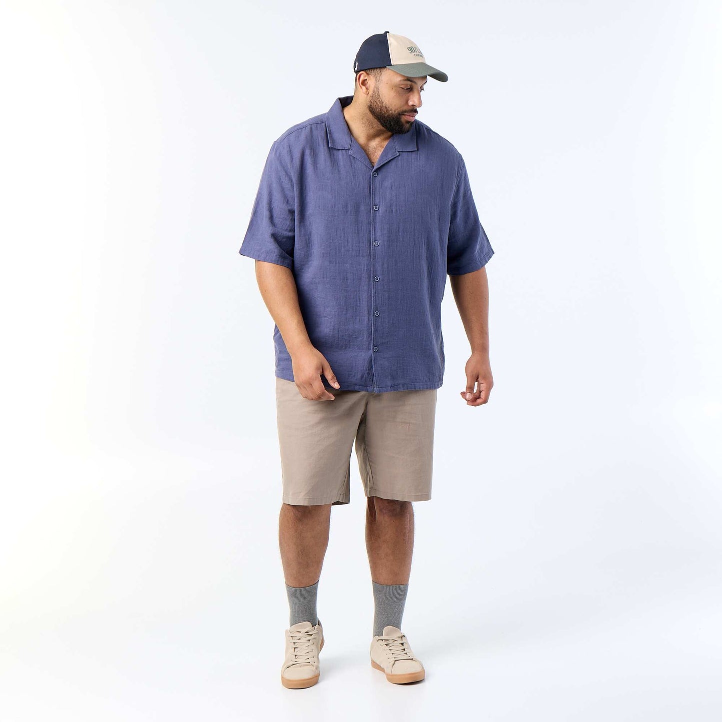 Short-Sleeved Shirt BLUE