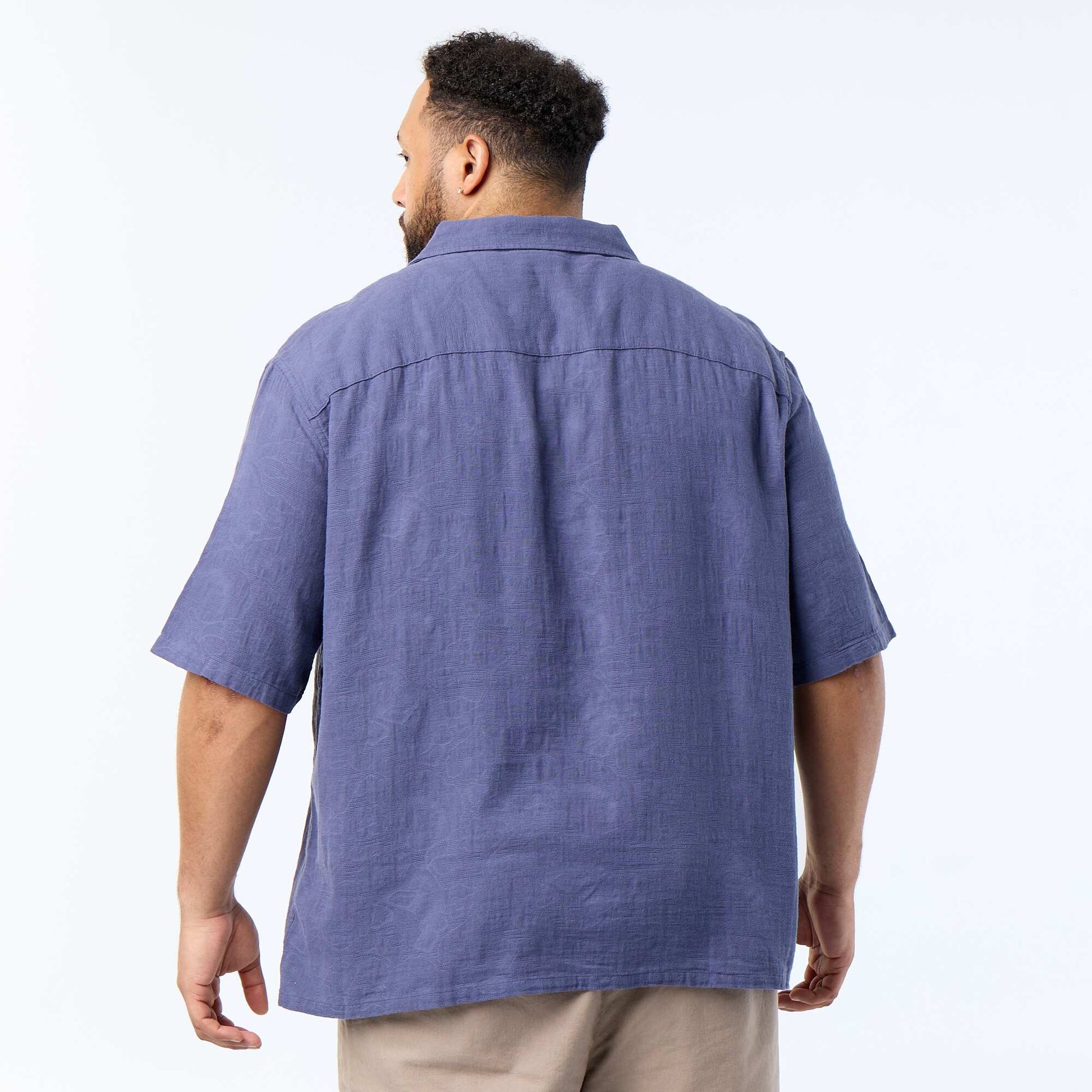 Short-Sleeved Shirt BLUE