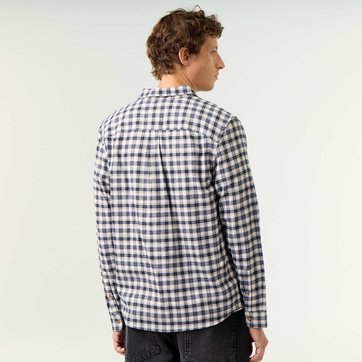 Checked Shirt BLUE