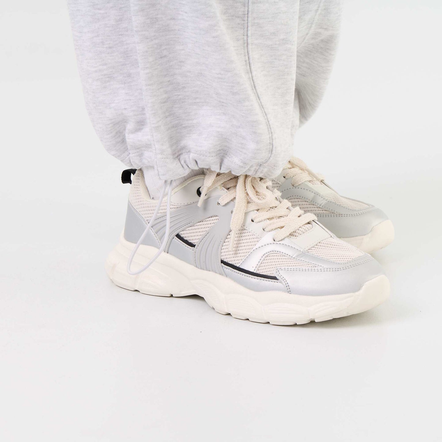 Wide sports joggers GREY