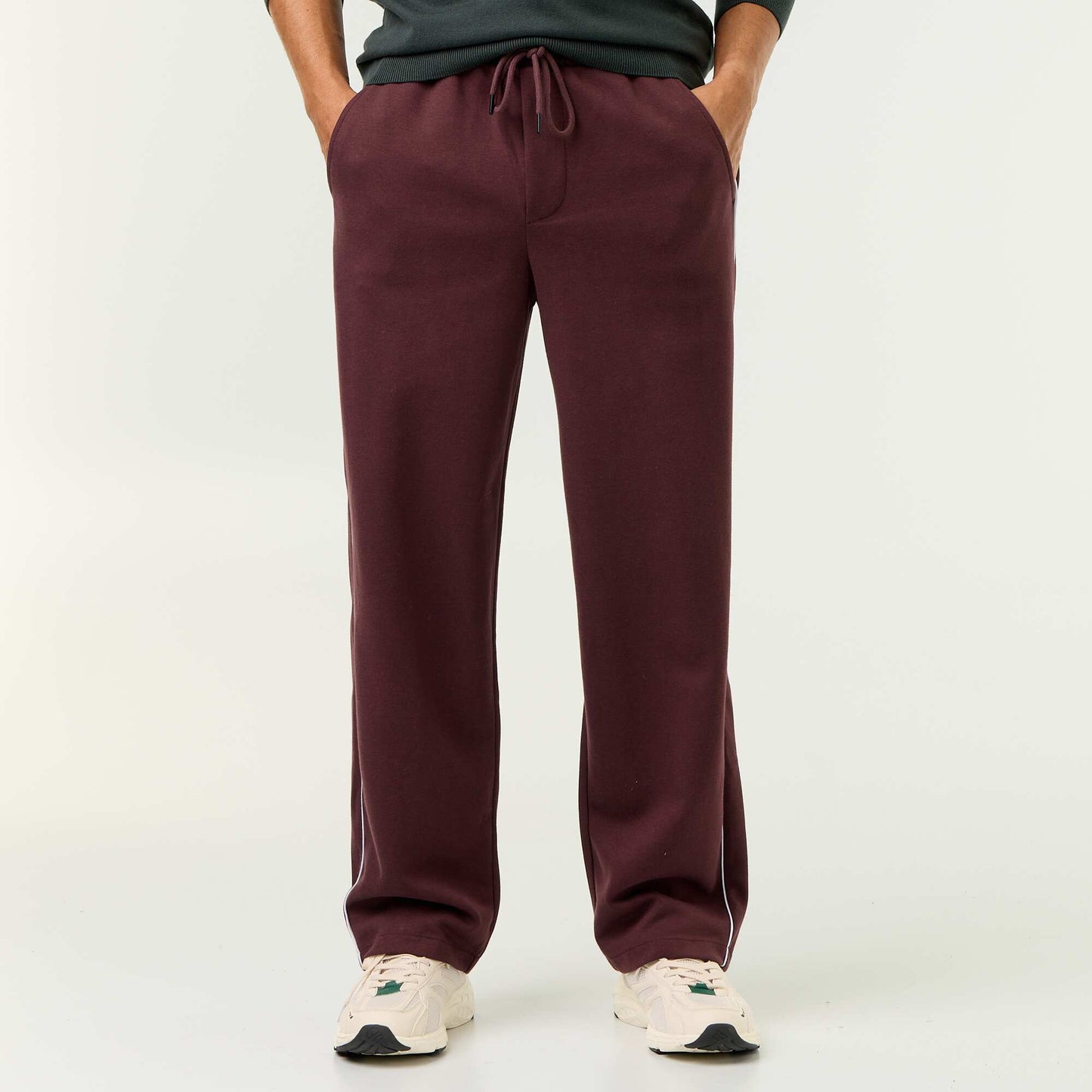 Piped Jogging Pants PURPLE