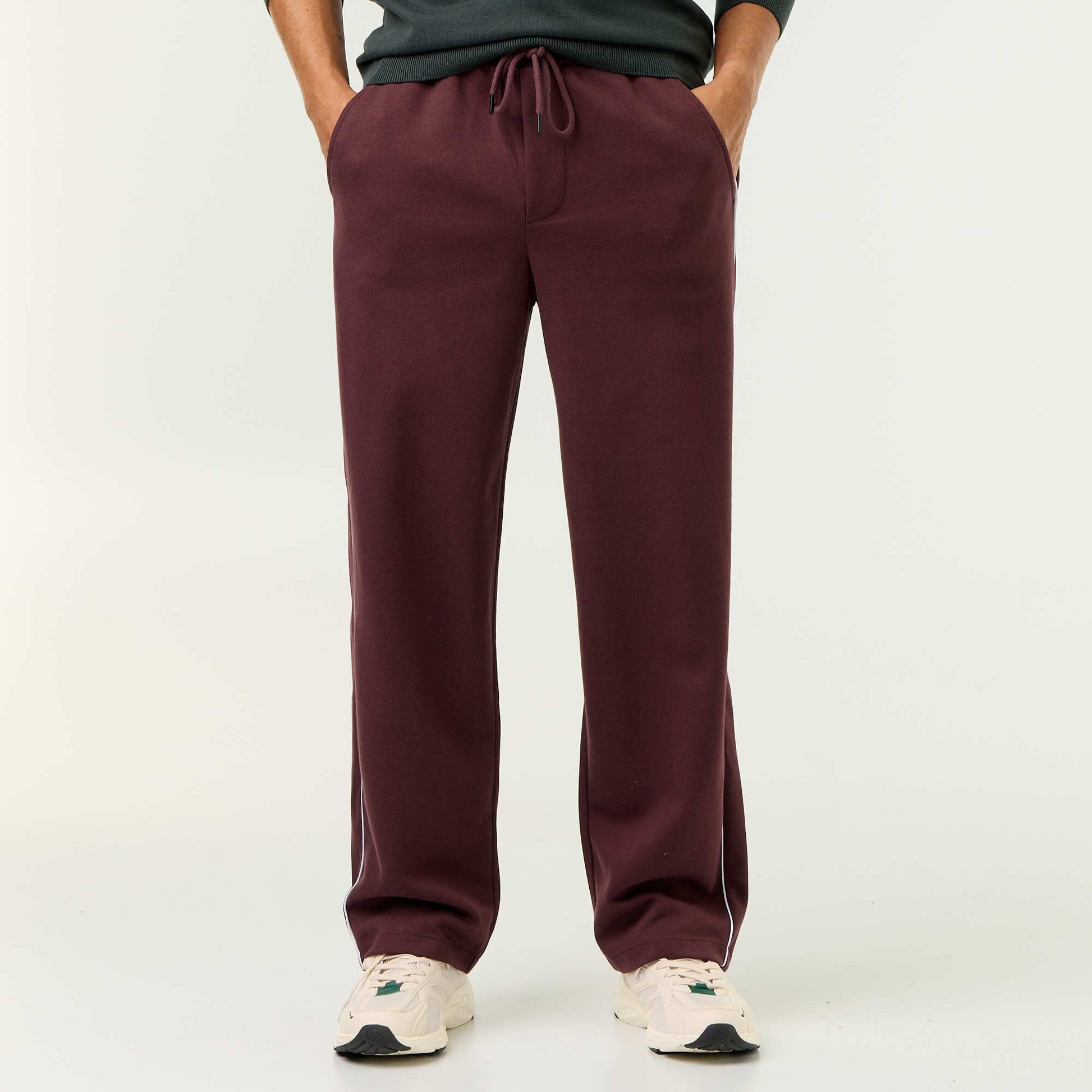 Piped Jogging Pants PURPLE