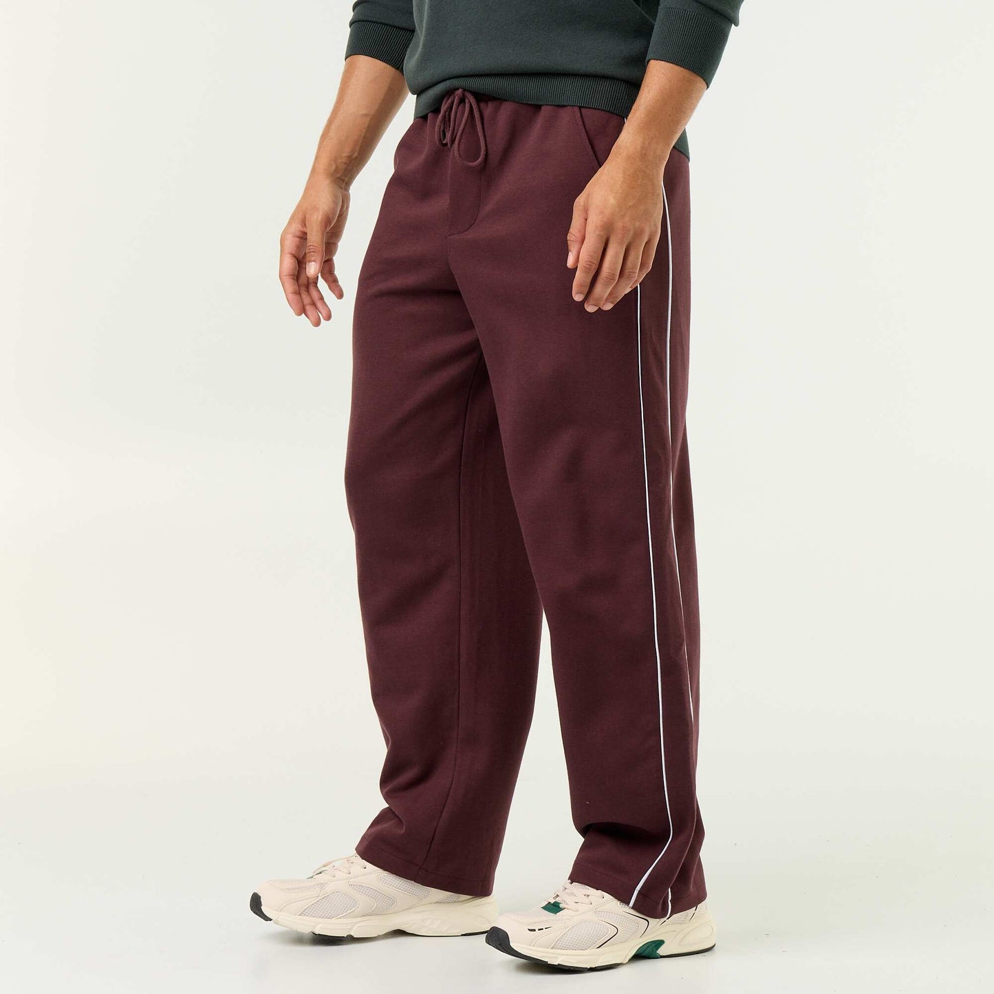 Piped Jogging Pants PURPLE