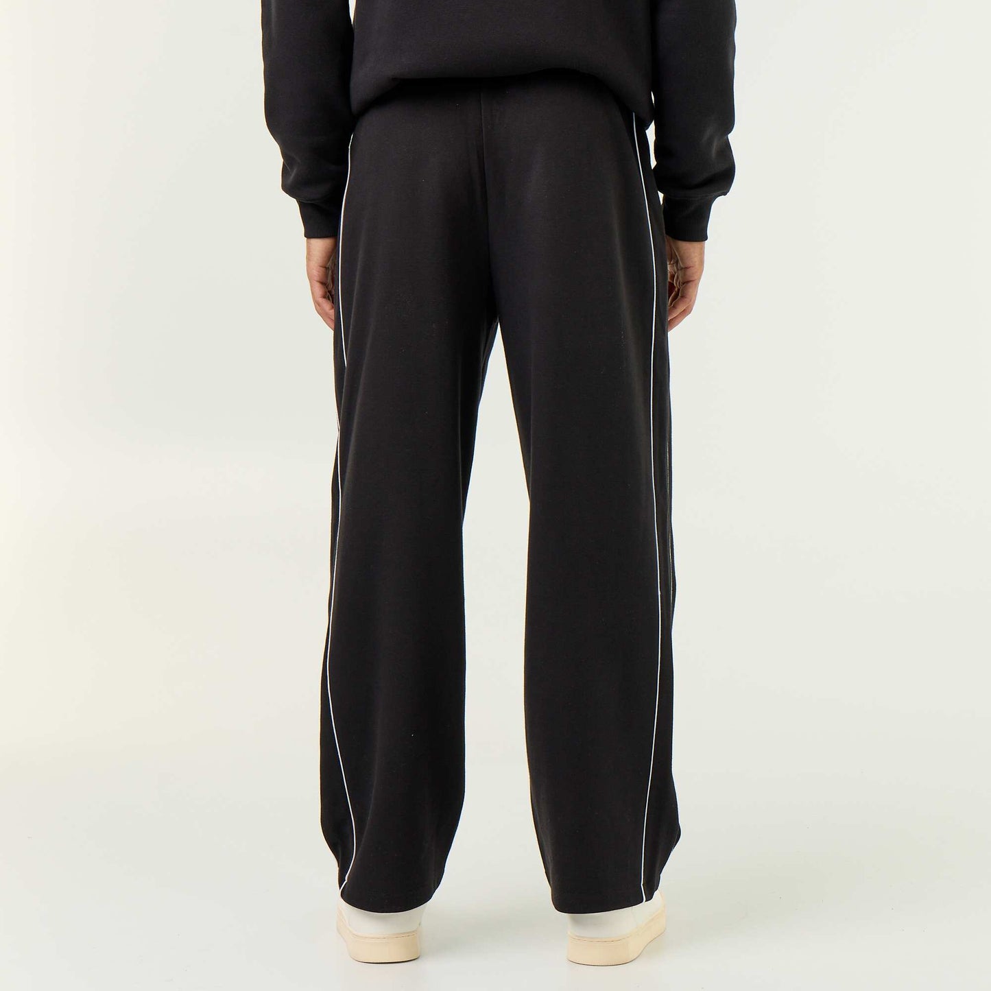 Piped Jogging Pants BLACK