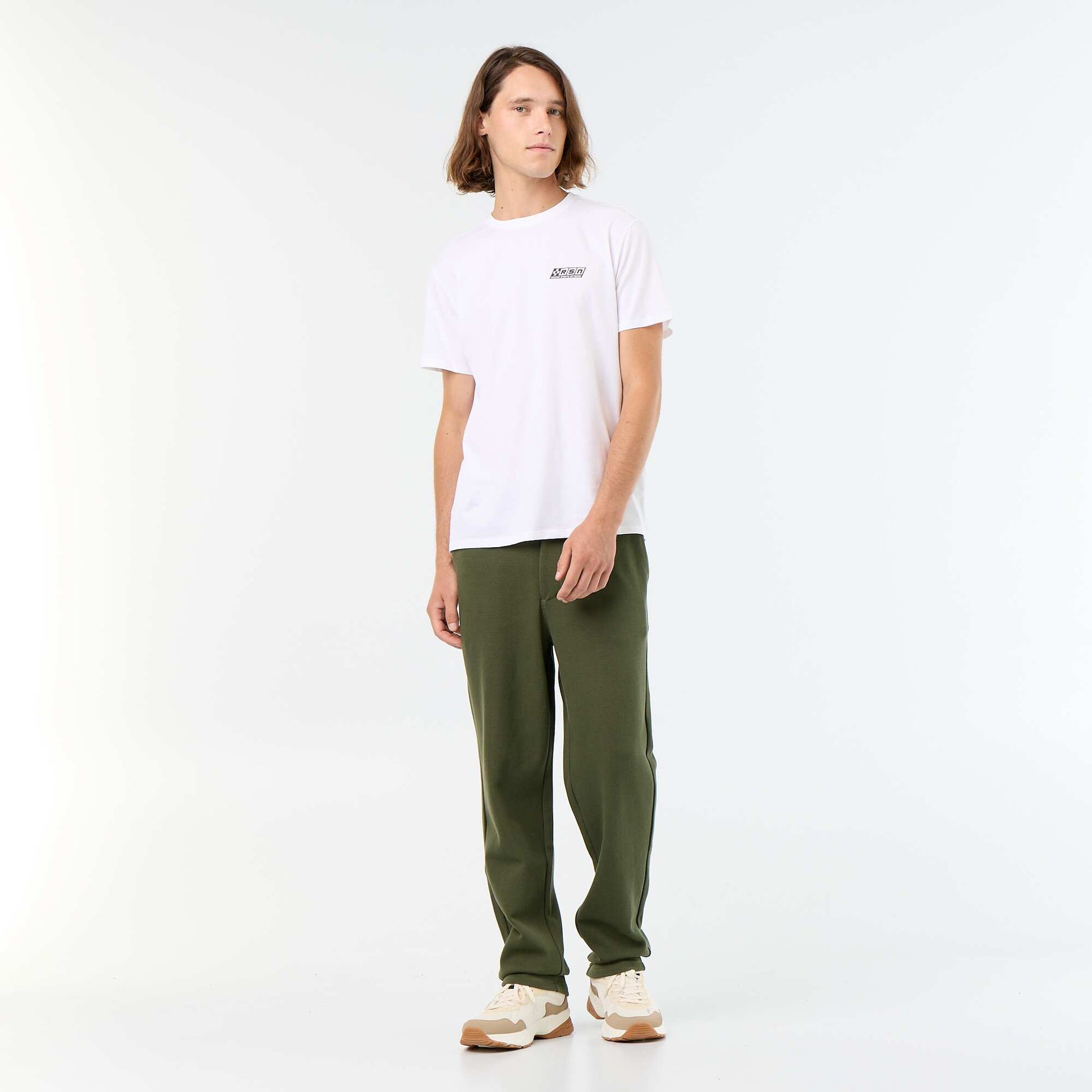 Pique Knit Joggers GREEN
